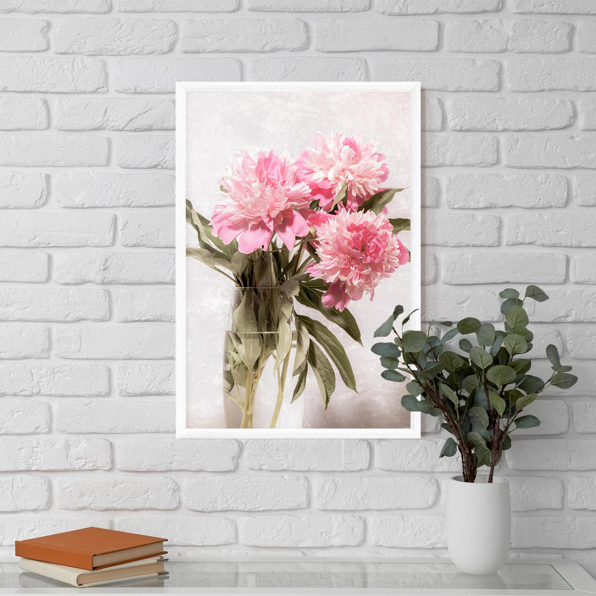 Poster Înrămat Bouquet Vase mockup 5