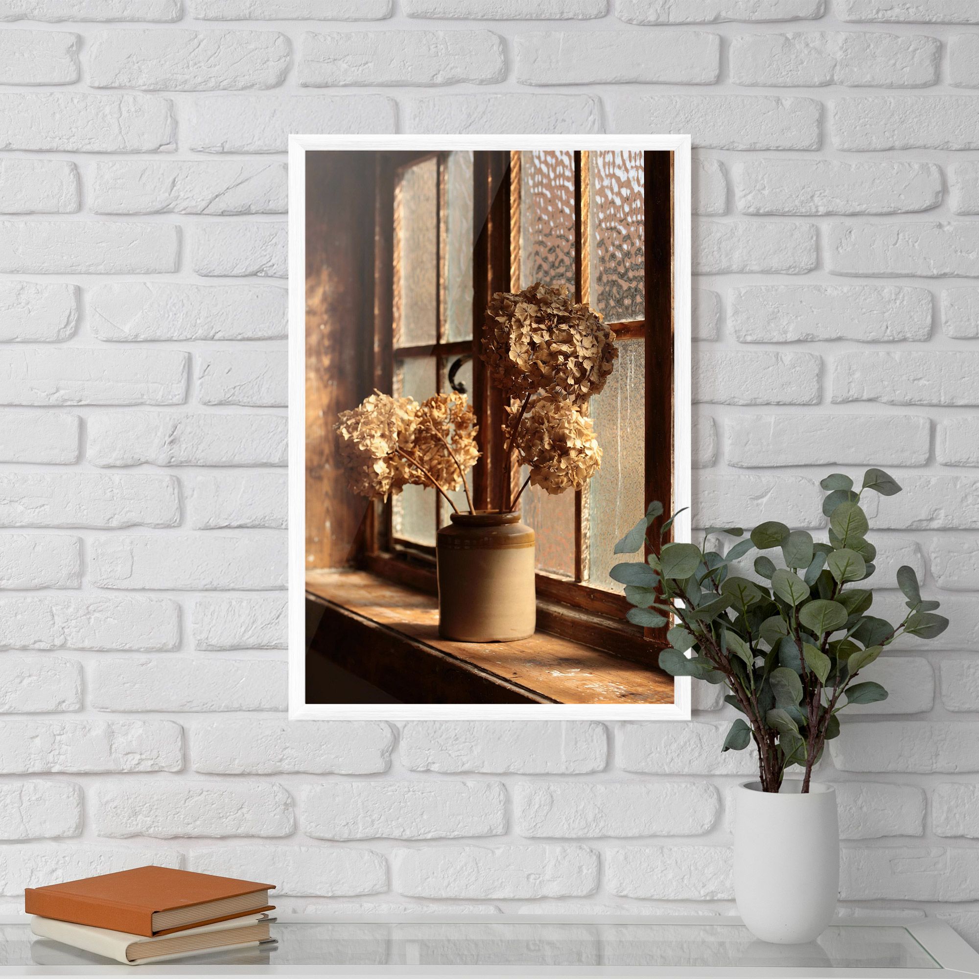 Vintage Vase Flowers mockup 5