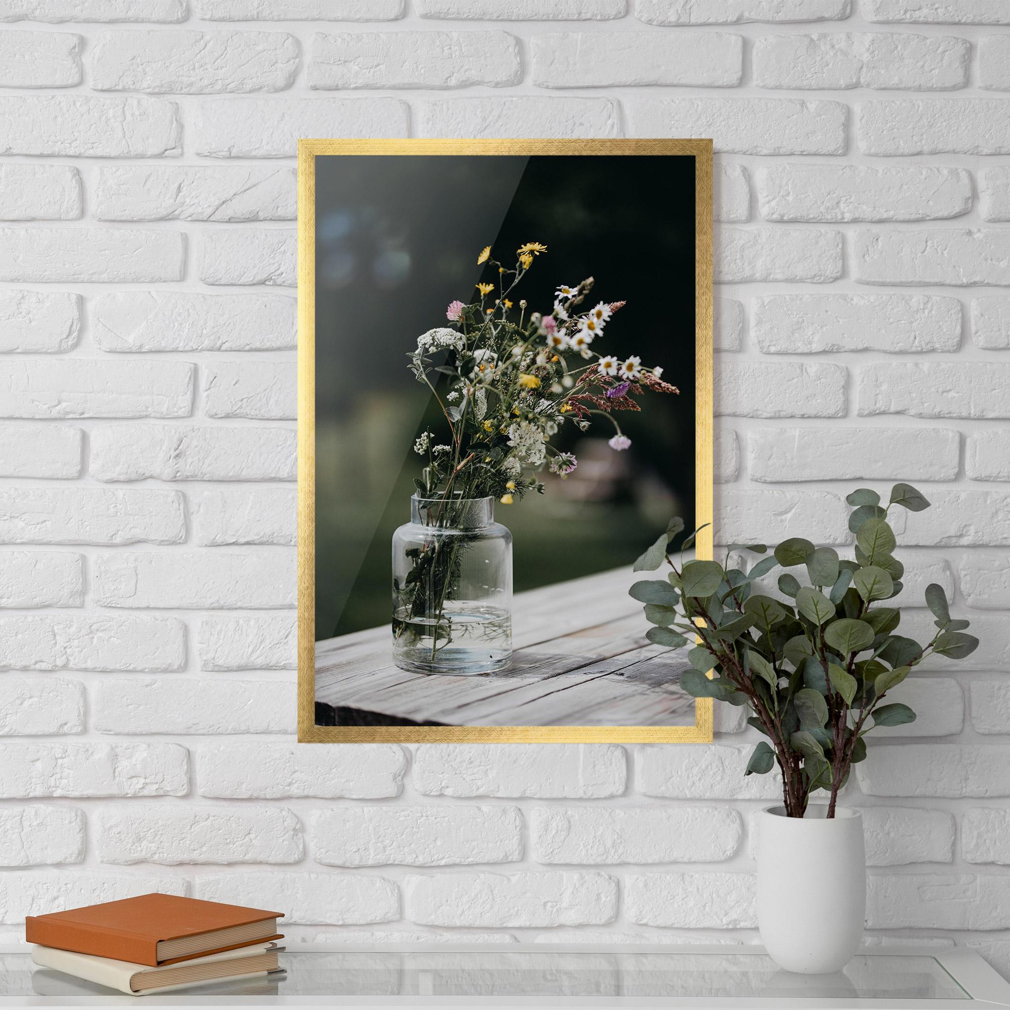 Poster Înrămat Nature Vase Flower mockup 5