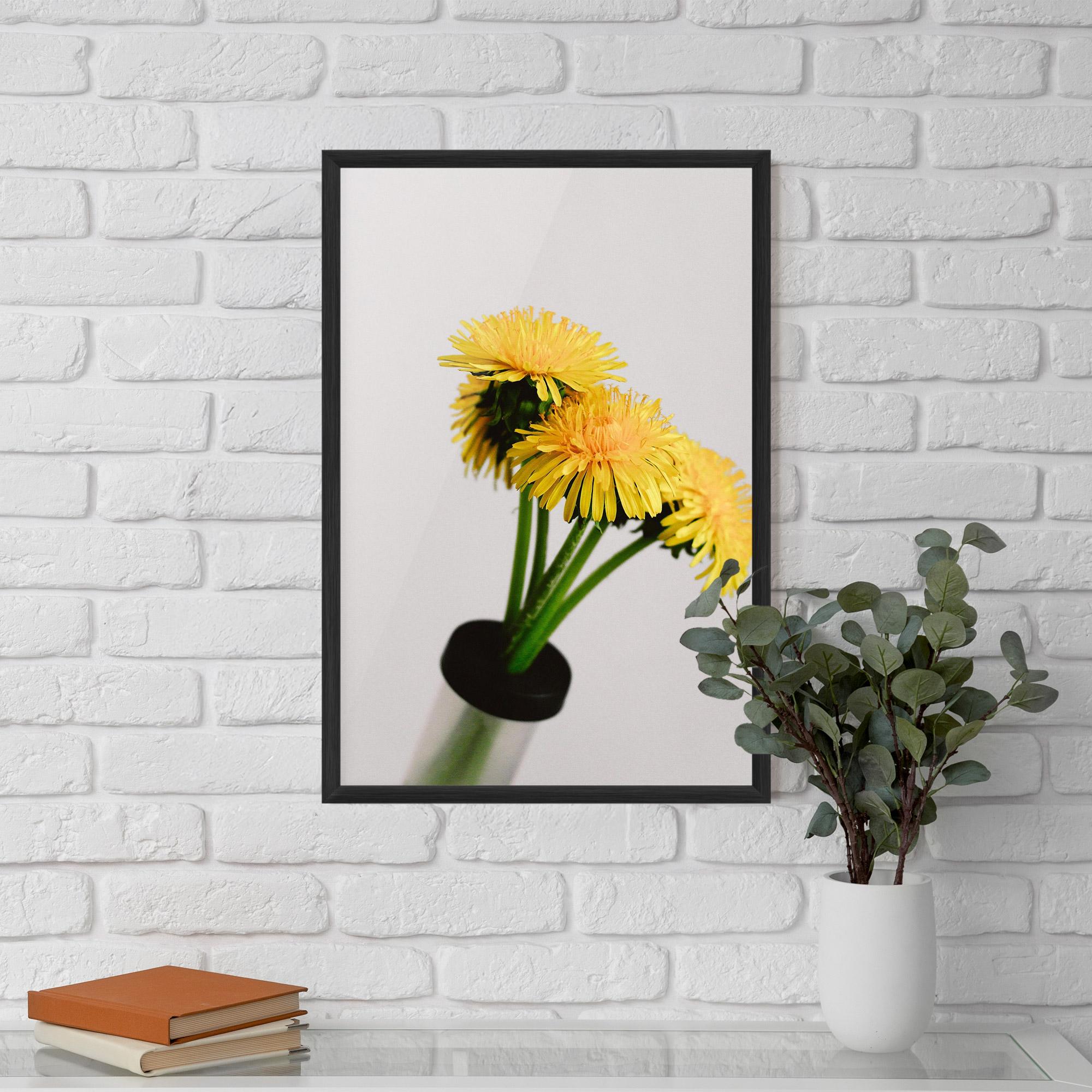 Poster Înrămat Yellow mockup 5