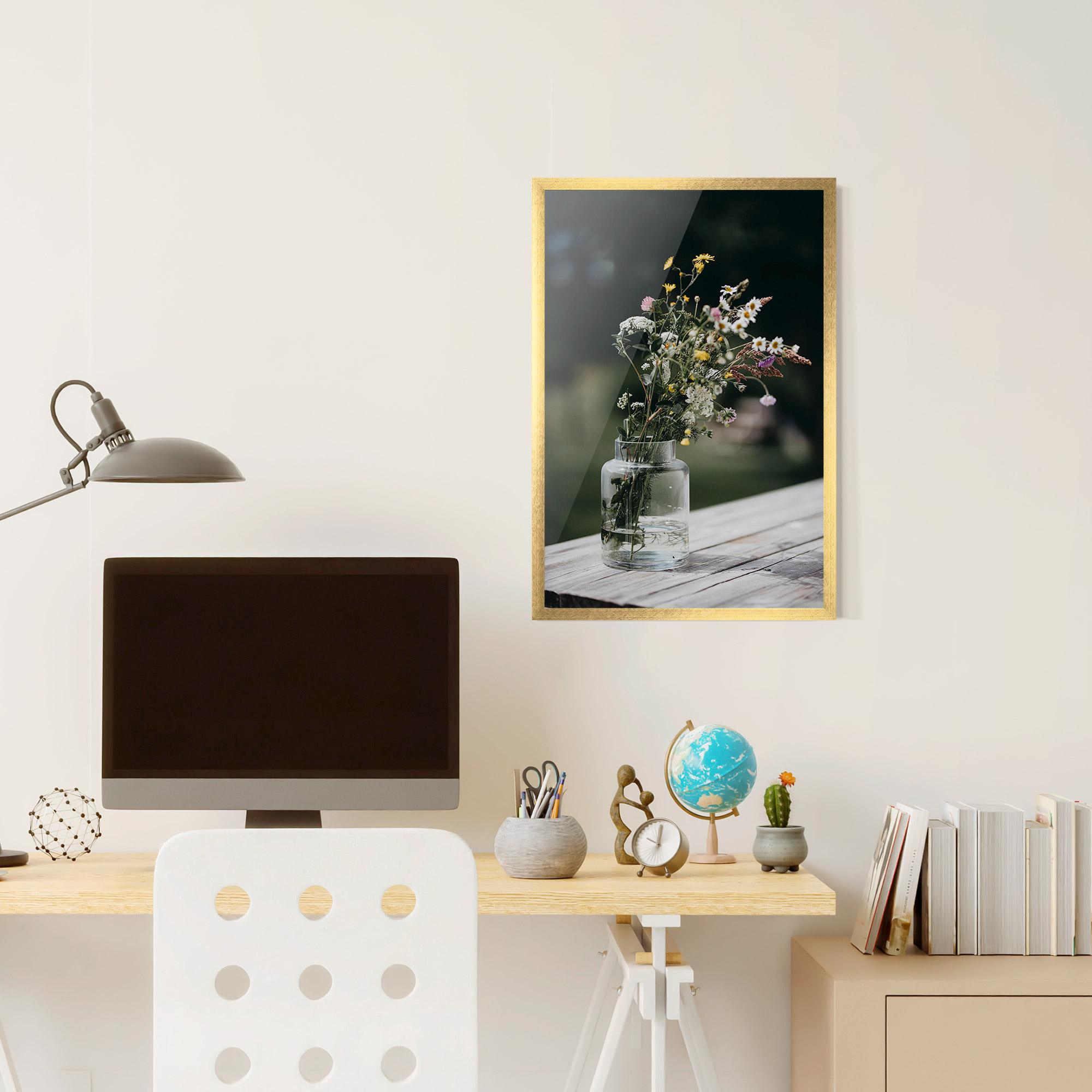 Poster Înrămat Nature Vase Flower mockup 6