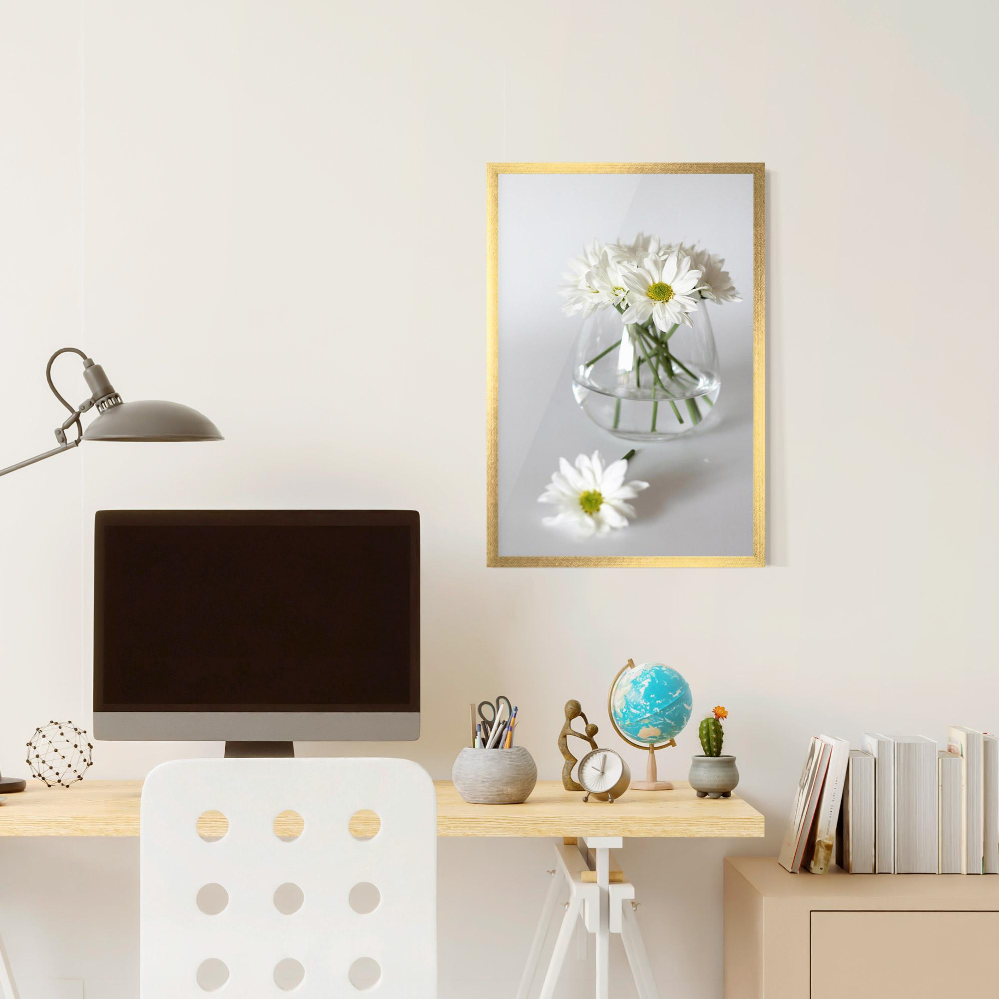 Poster Înrămat Transparent Vase mockup 6