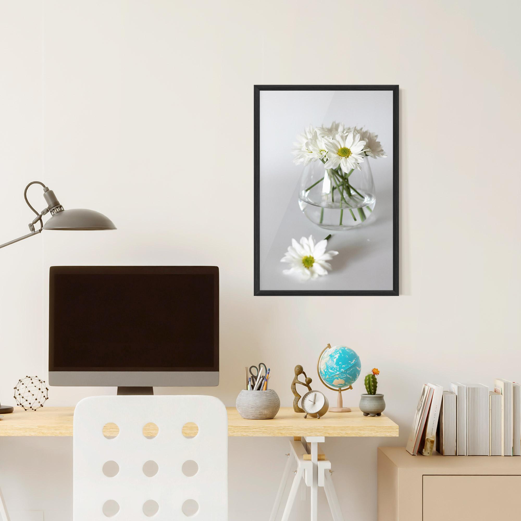 Poster Înrămat Transparent Vase mockup 6