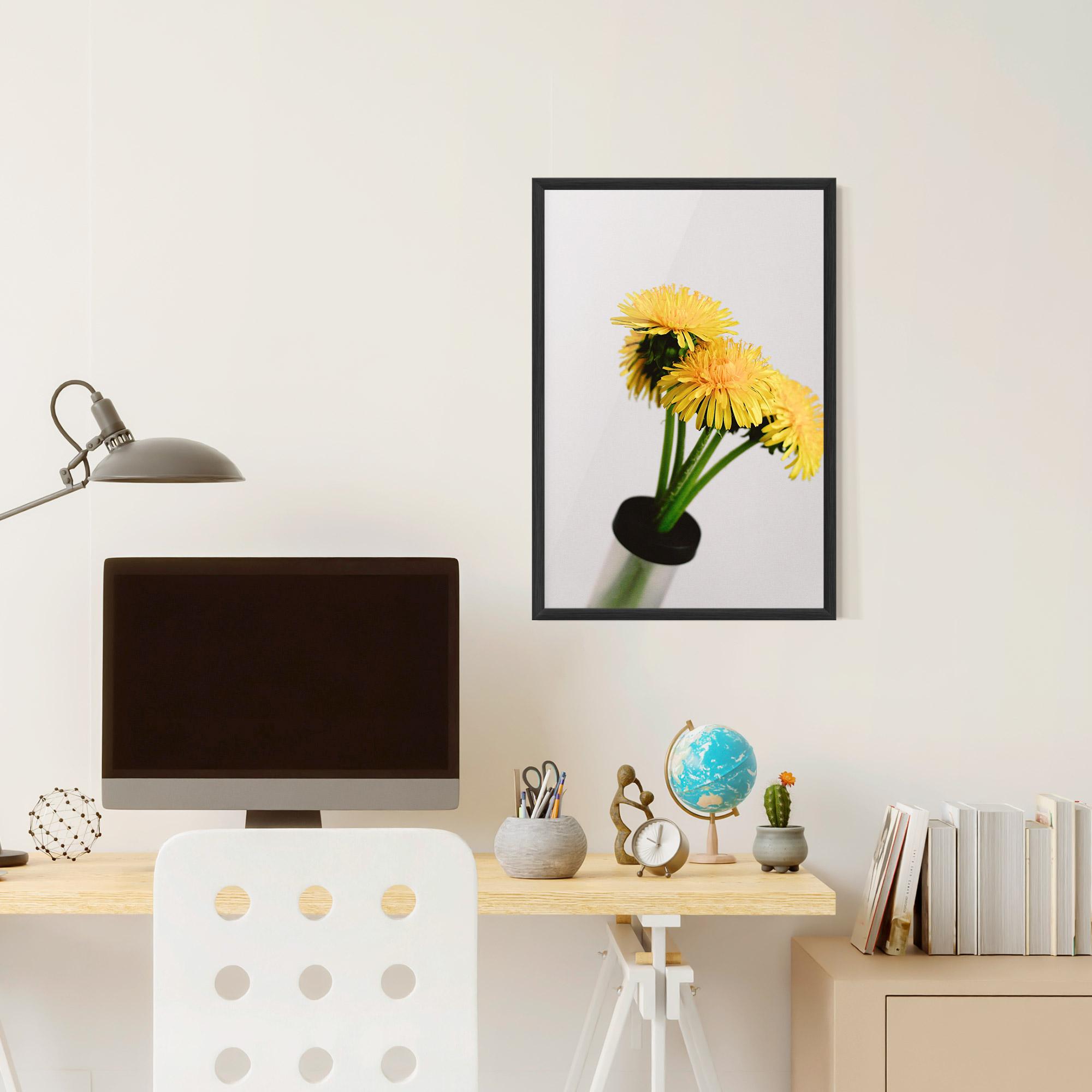 Poster Înrămat Yellow mockup 6