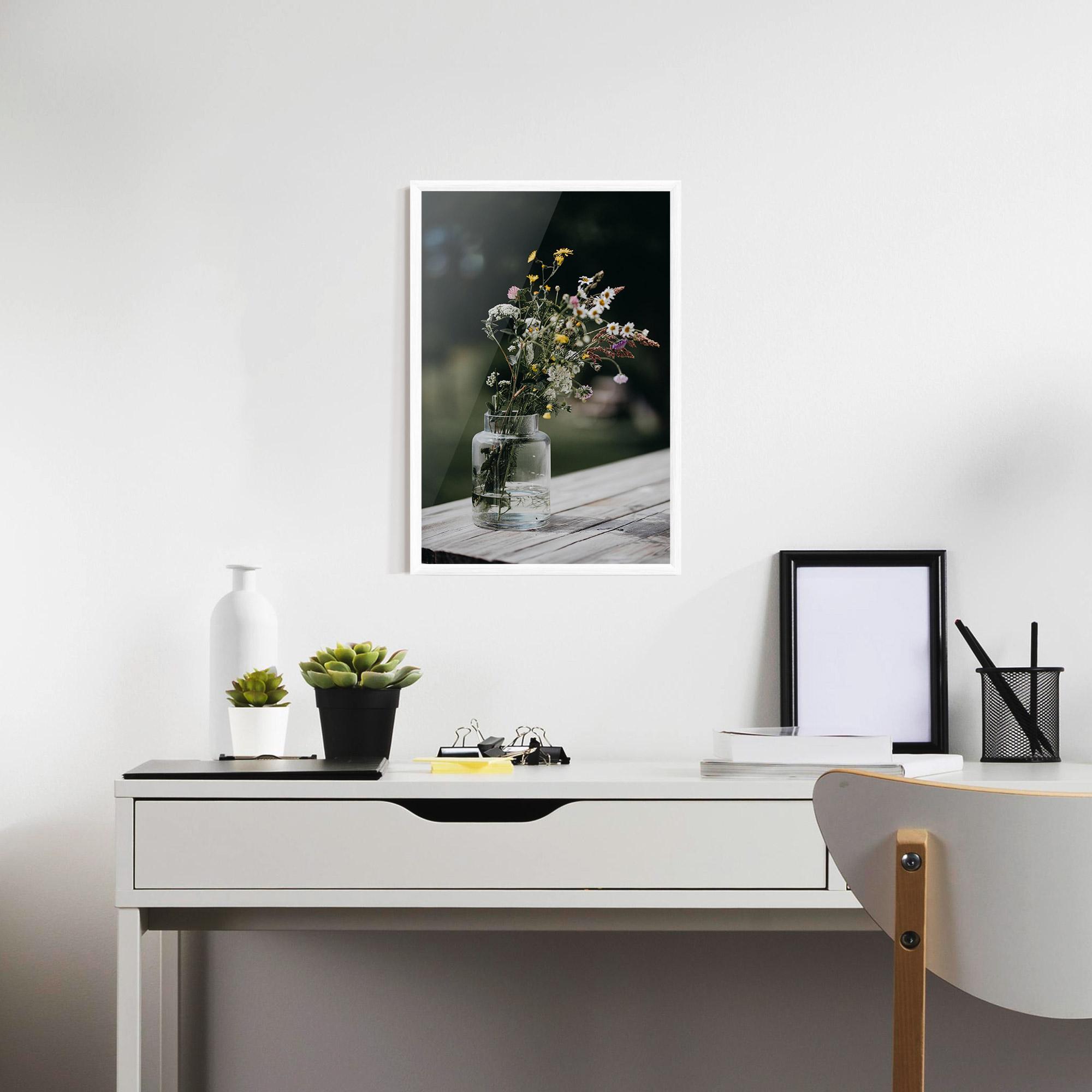 Poster Înrămat Nature Vase Flower mockup 7