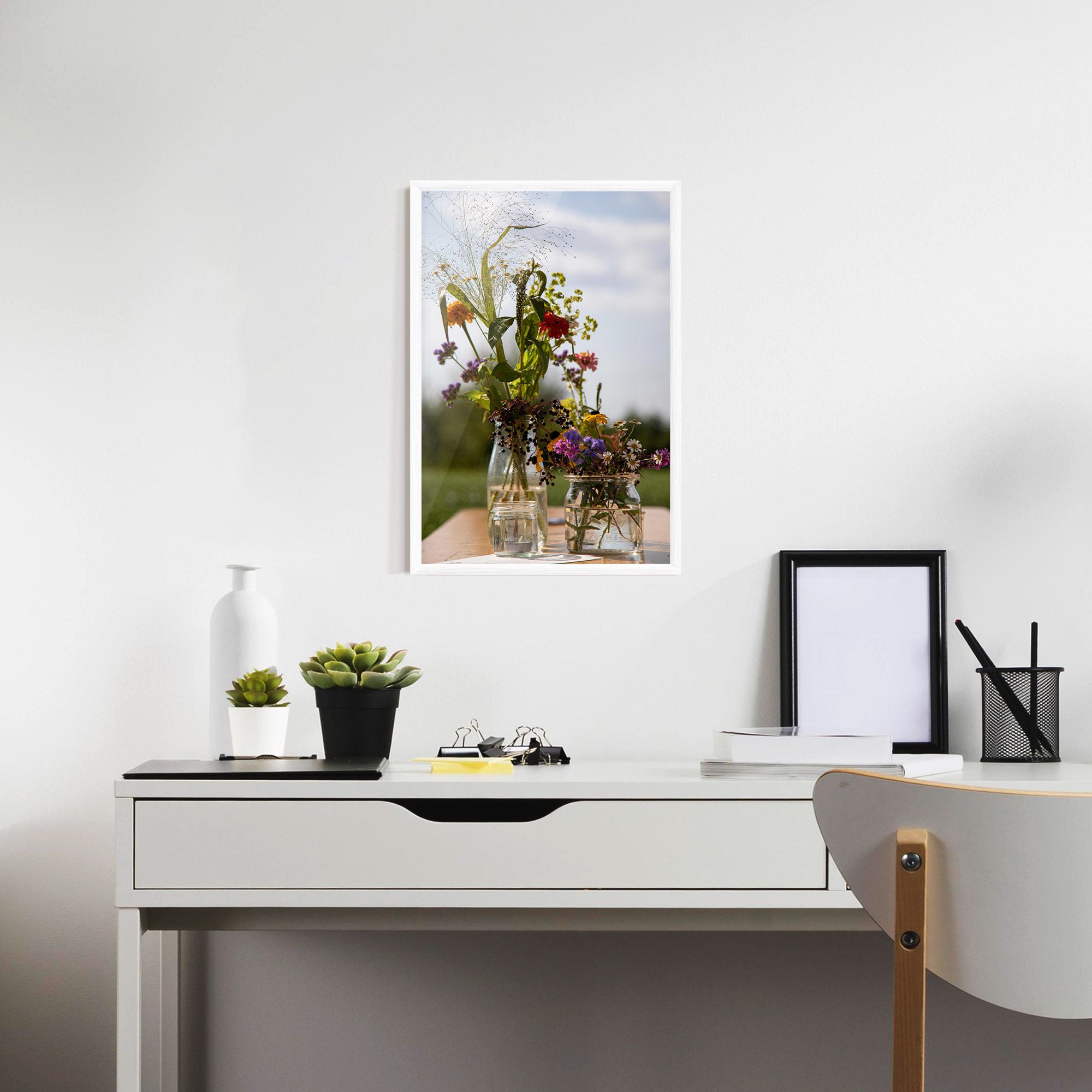Wild Flowers Vase mockup 7