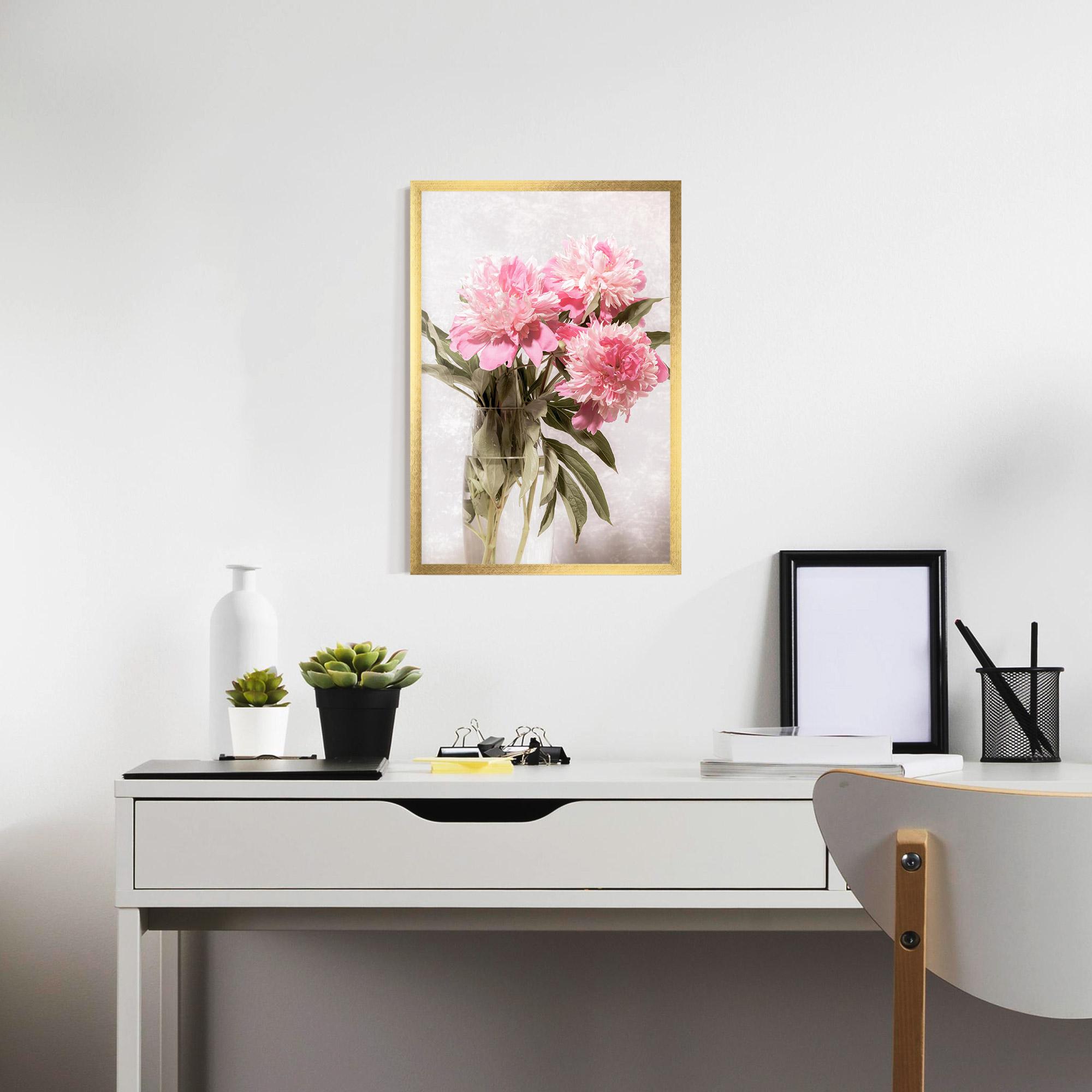 Poster Înrămat Bouquet Vase mockup 7