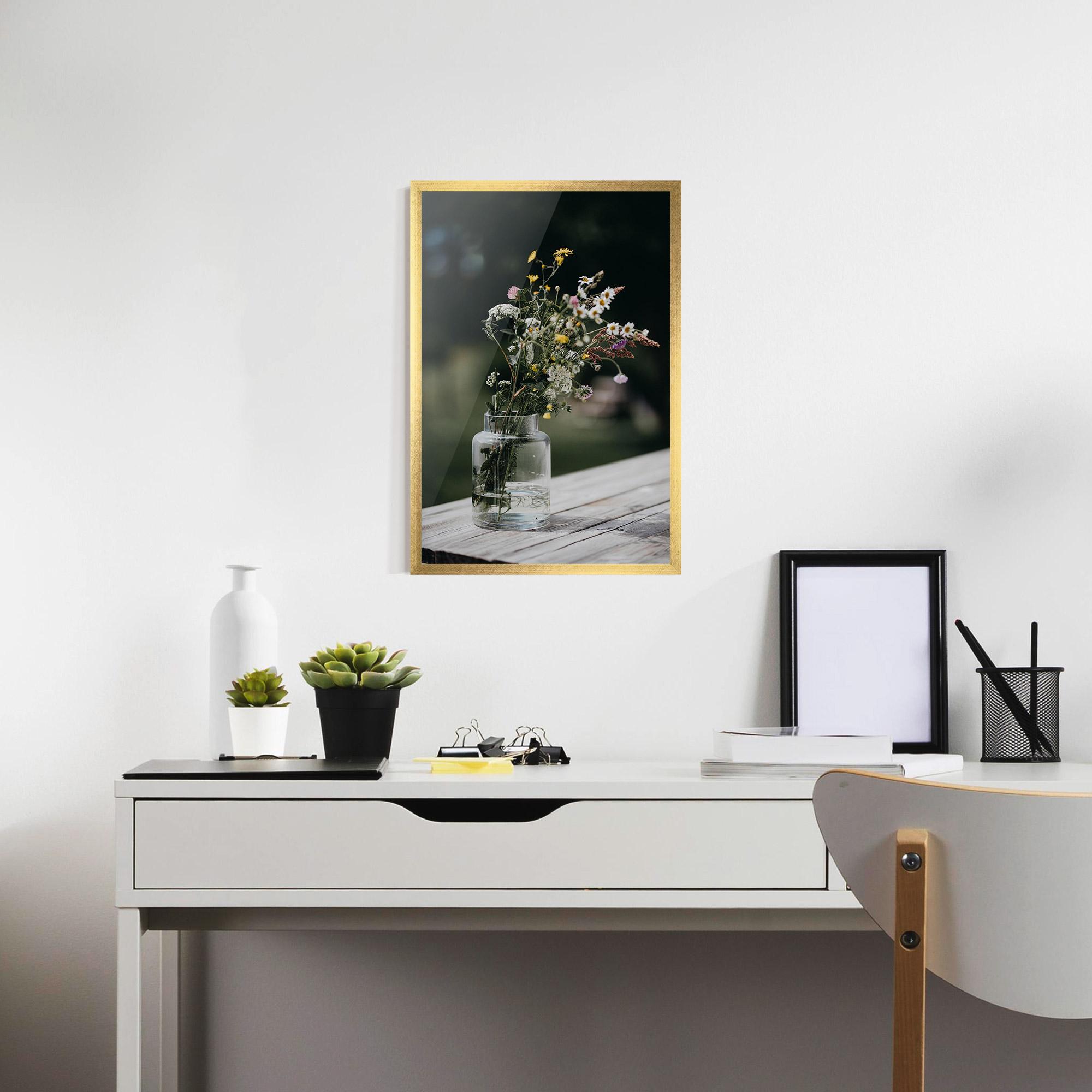 Poster Înrămat Nature Vase Flower mockup 7