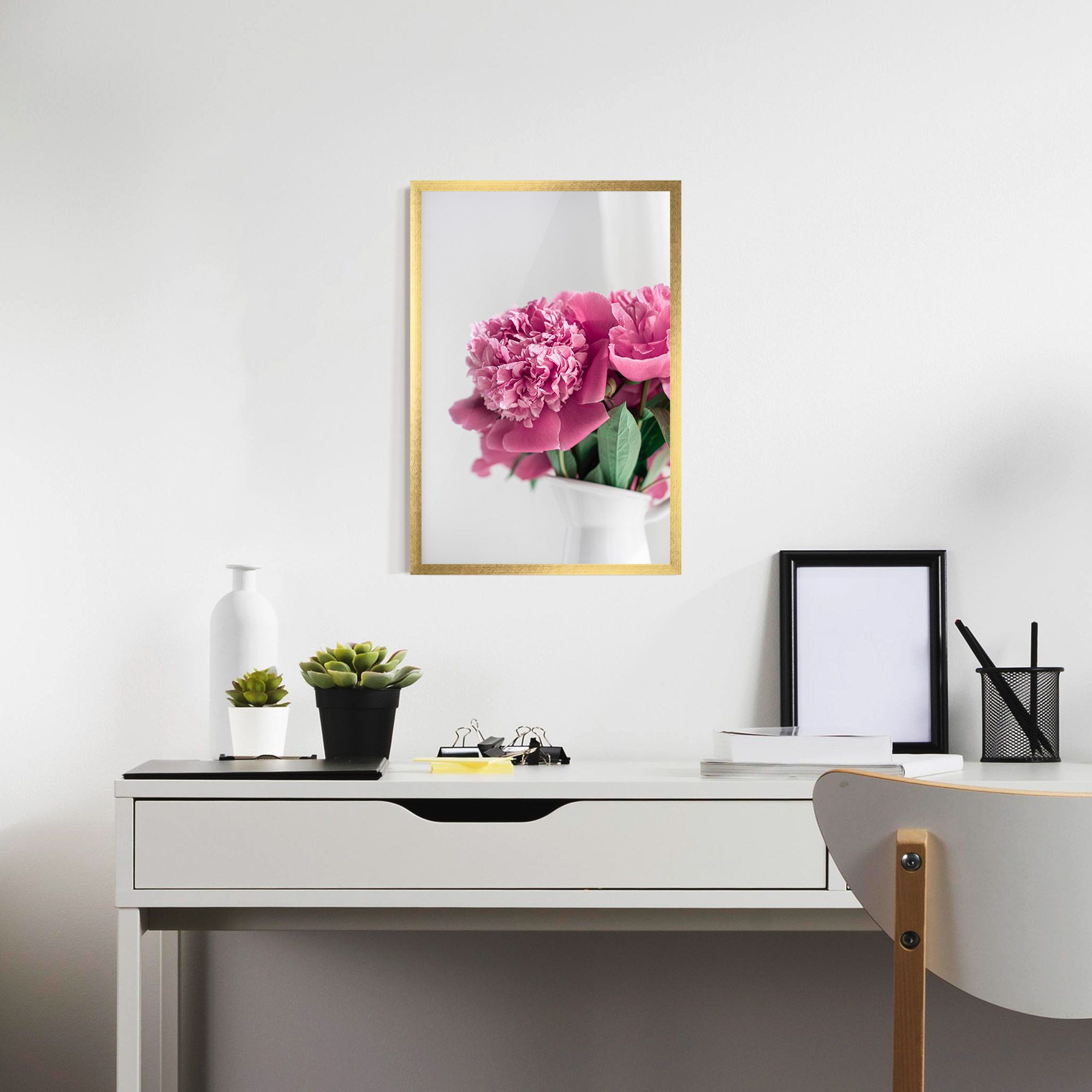 White Vase Pink mockup 7