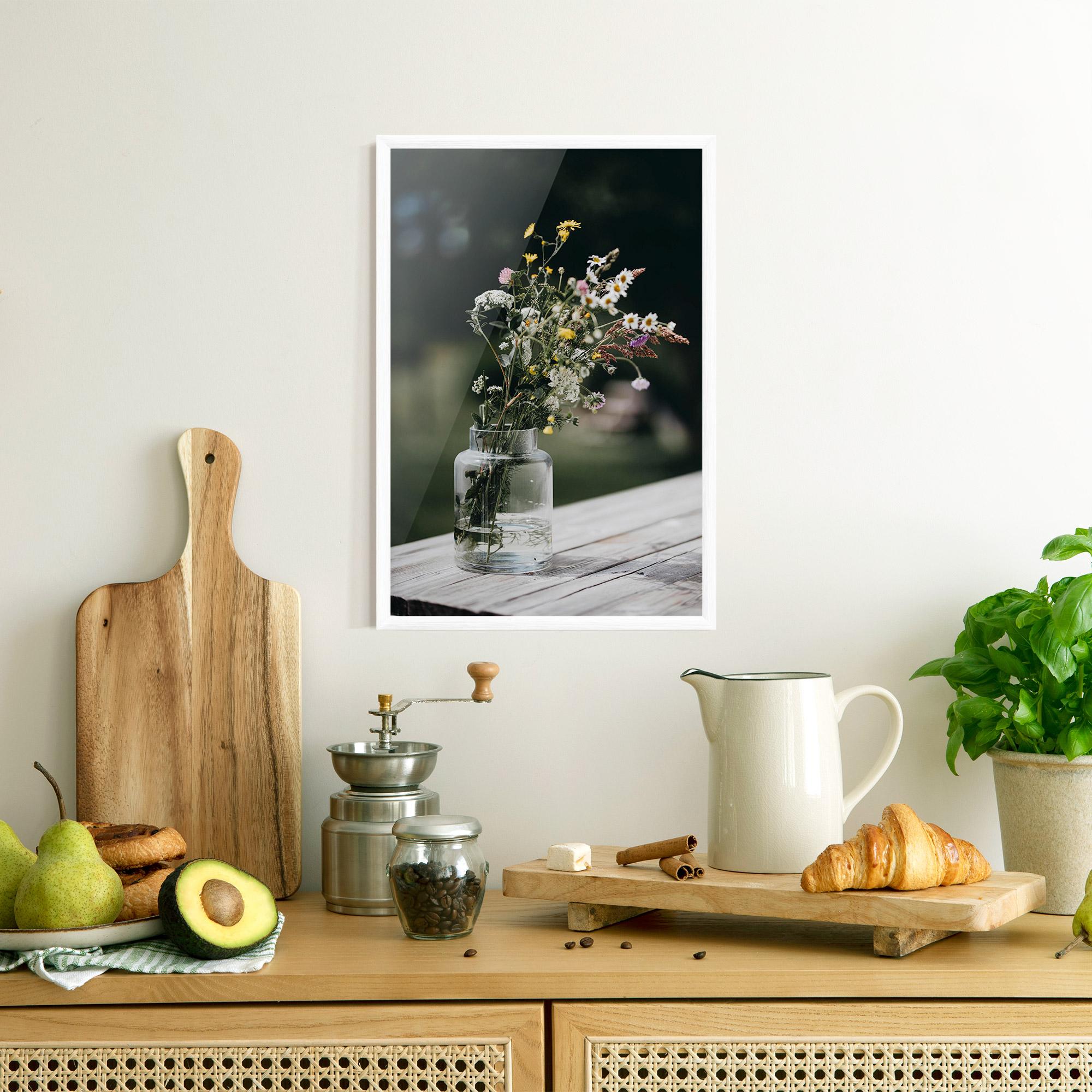 Poster Înrămat Nature Vase Flower mockup 8