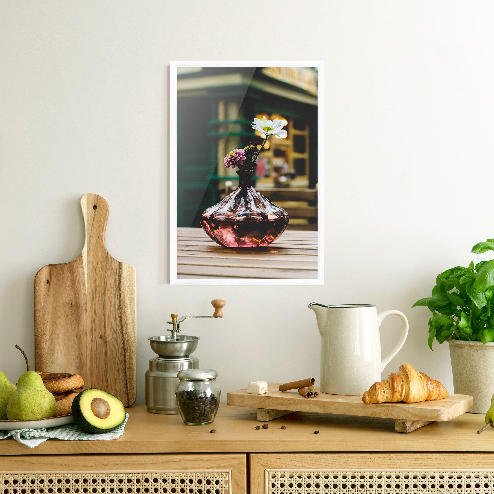 Pink Vase Flower mockup 8