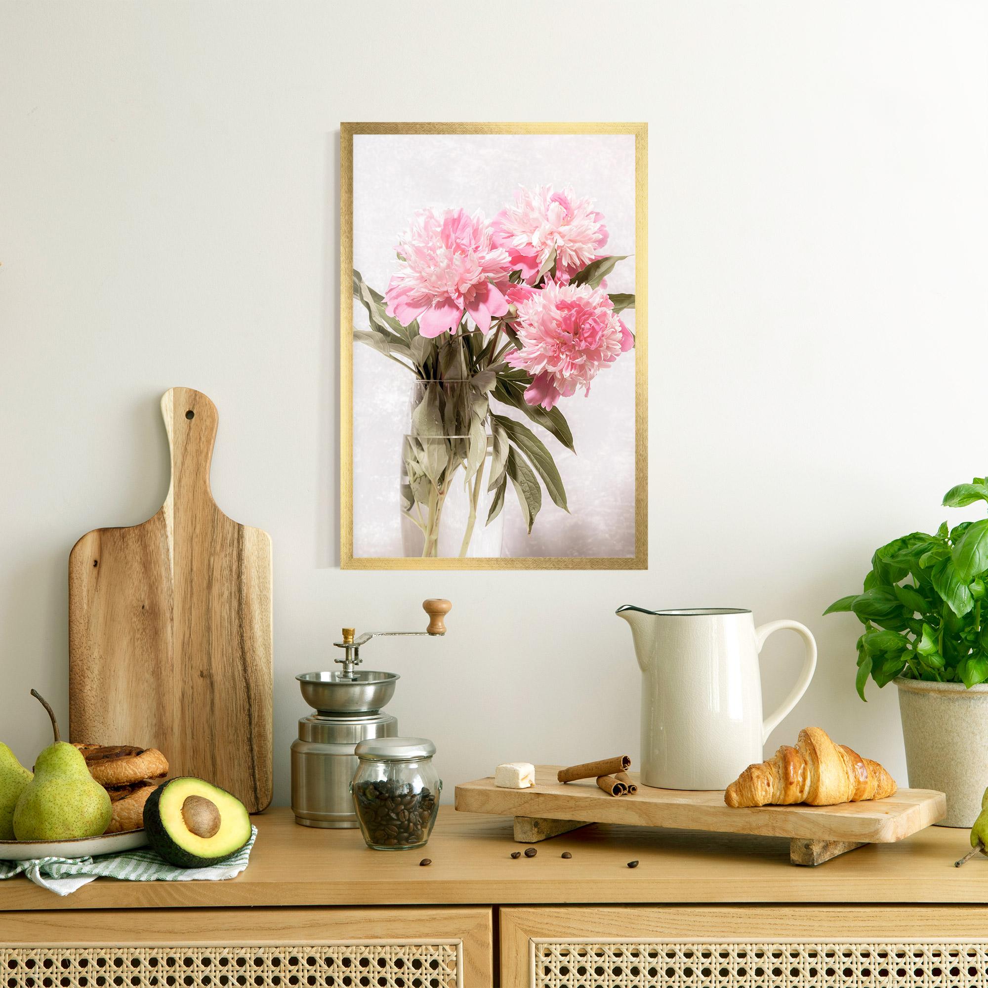 Poster Înrămat Bouquet Vase mockup 8