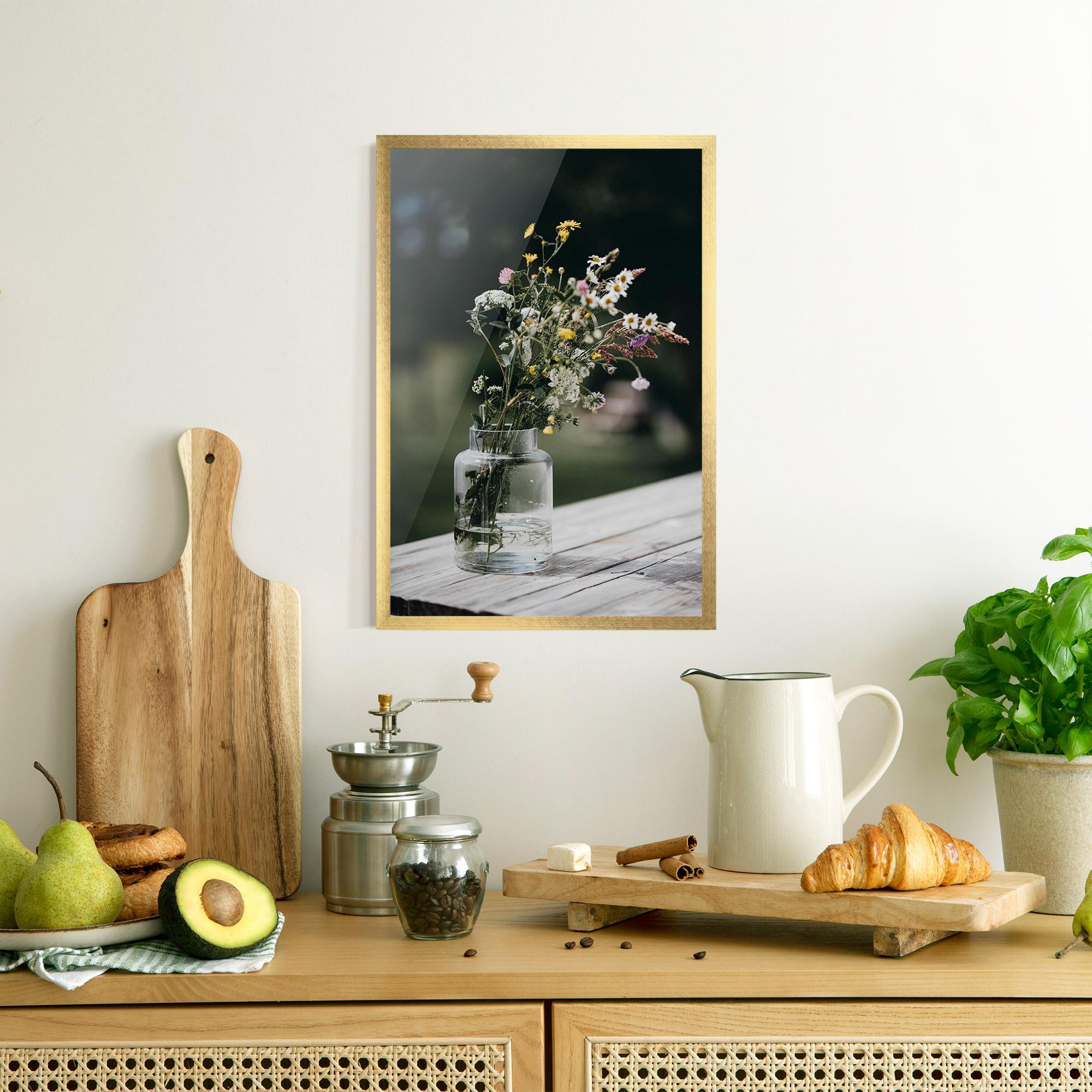 Poster Înrămat Nature Vase Flower mockup 8