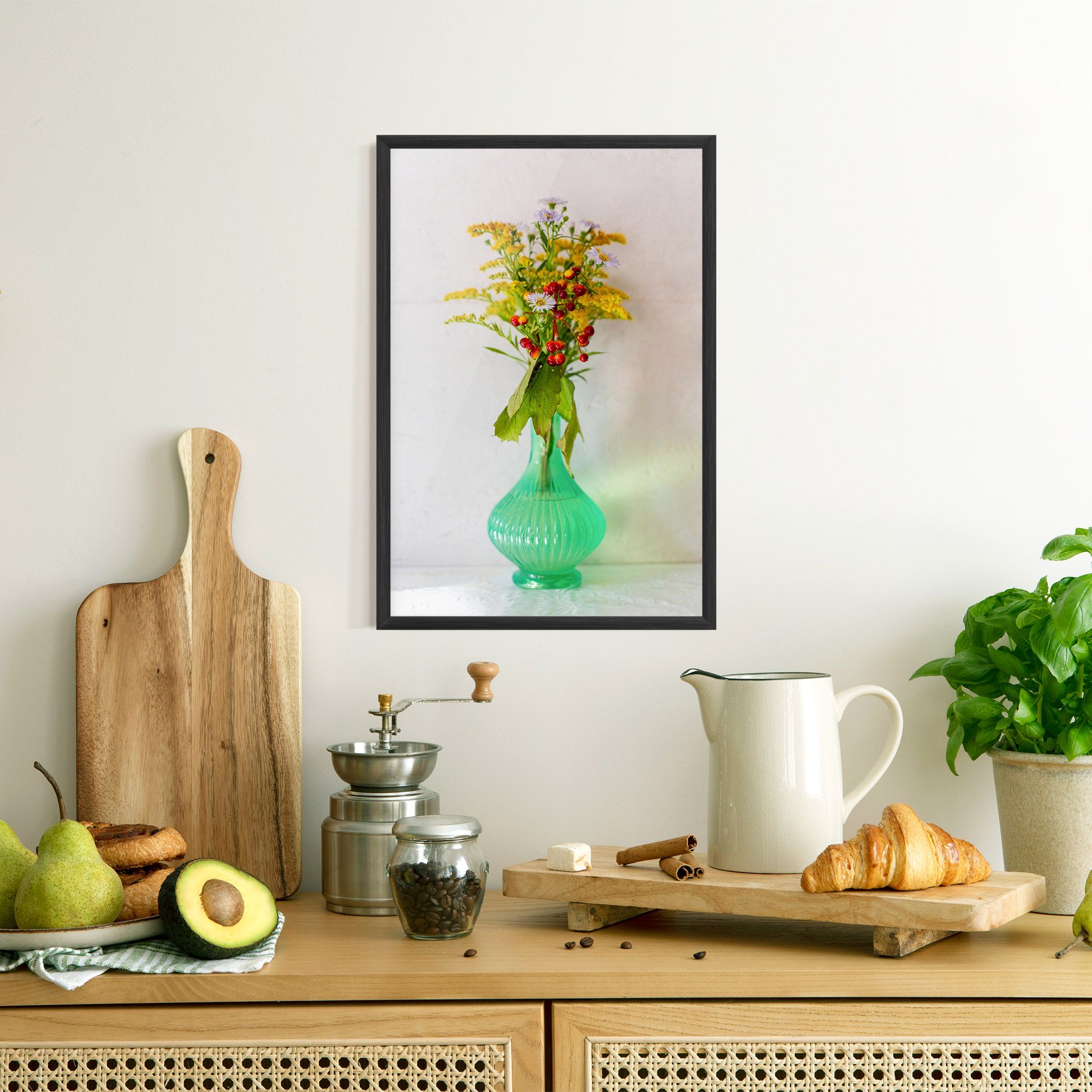 Green Pretty Vase mockup 8