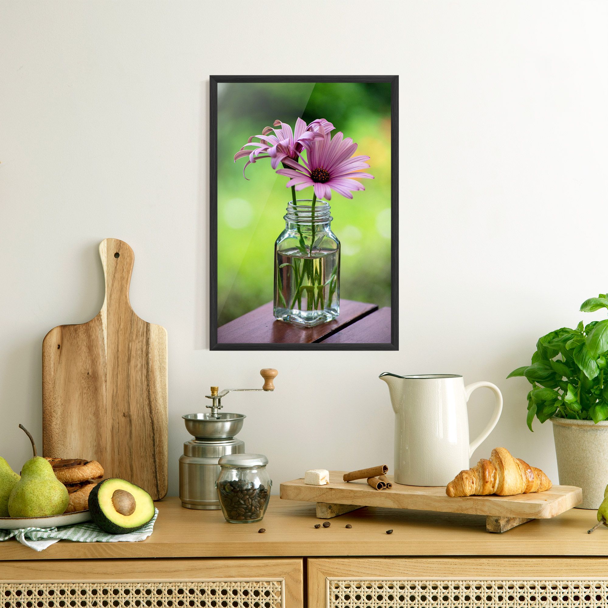 Pink Flower Vase mockup 8