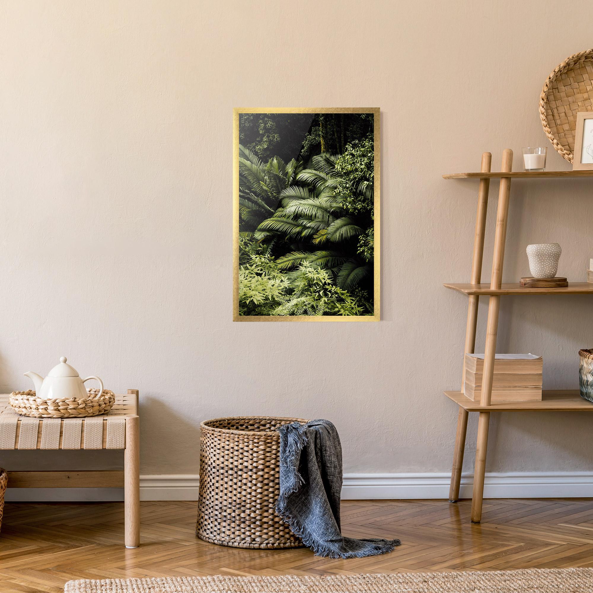 Poster Înrămat Into The Jungle mockup 9