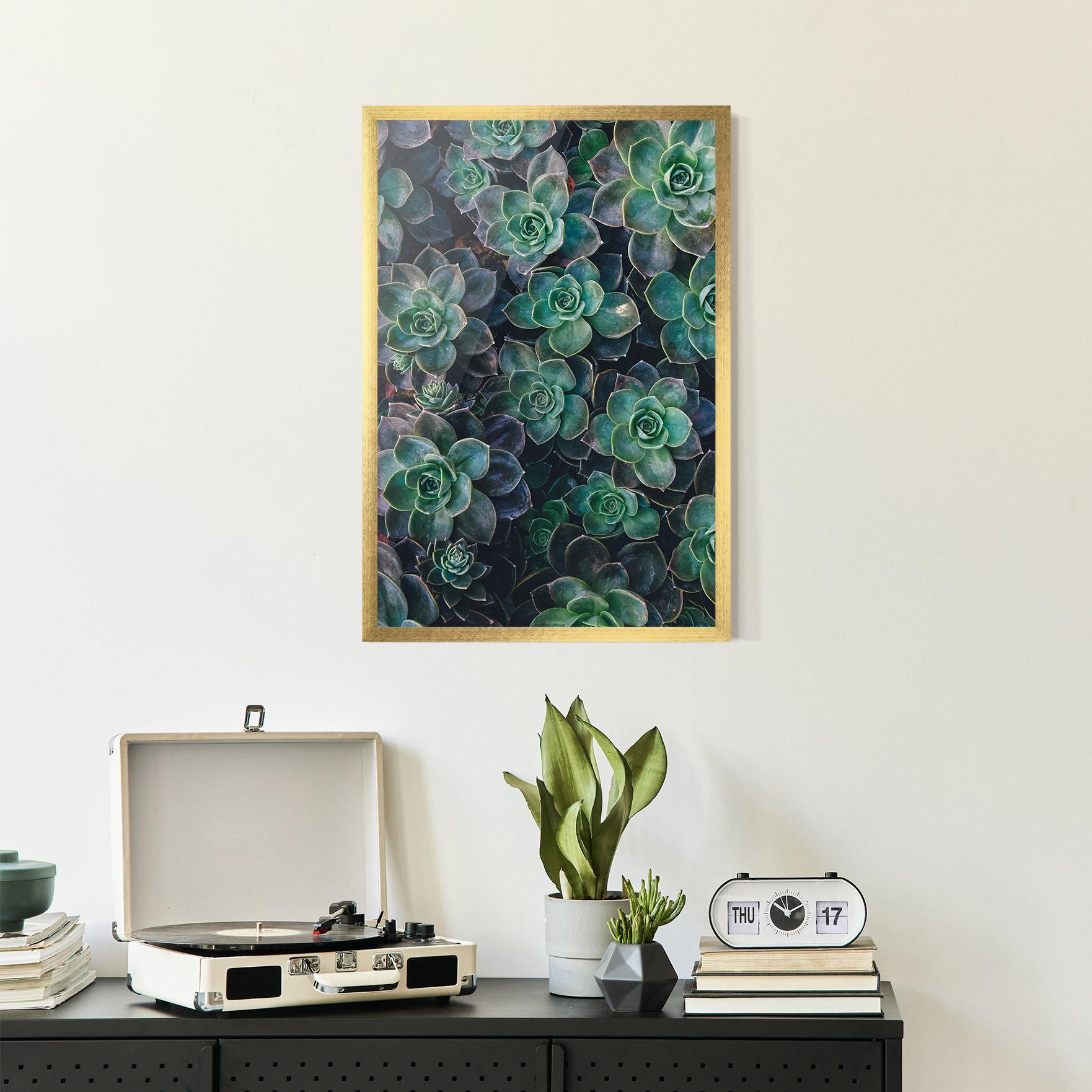 Poster Înrămat Green Lilac Tree mockup 2