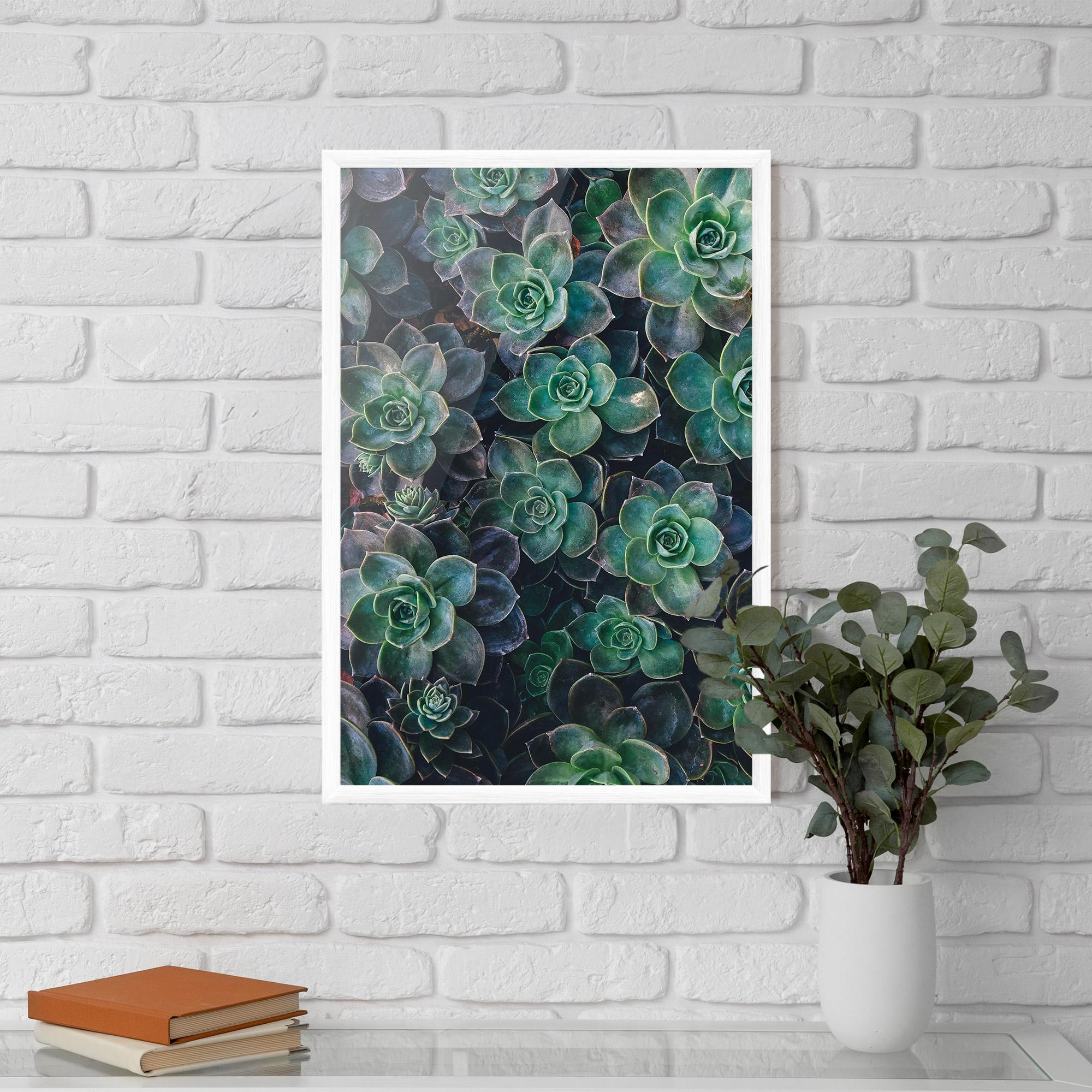 Poster Înrămat Green Lilac Tree mockup 5