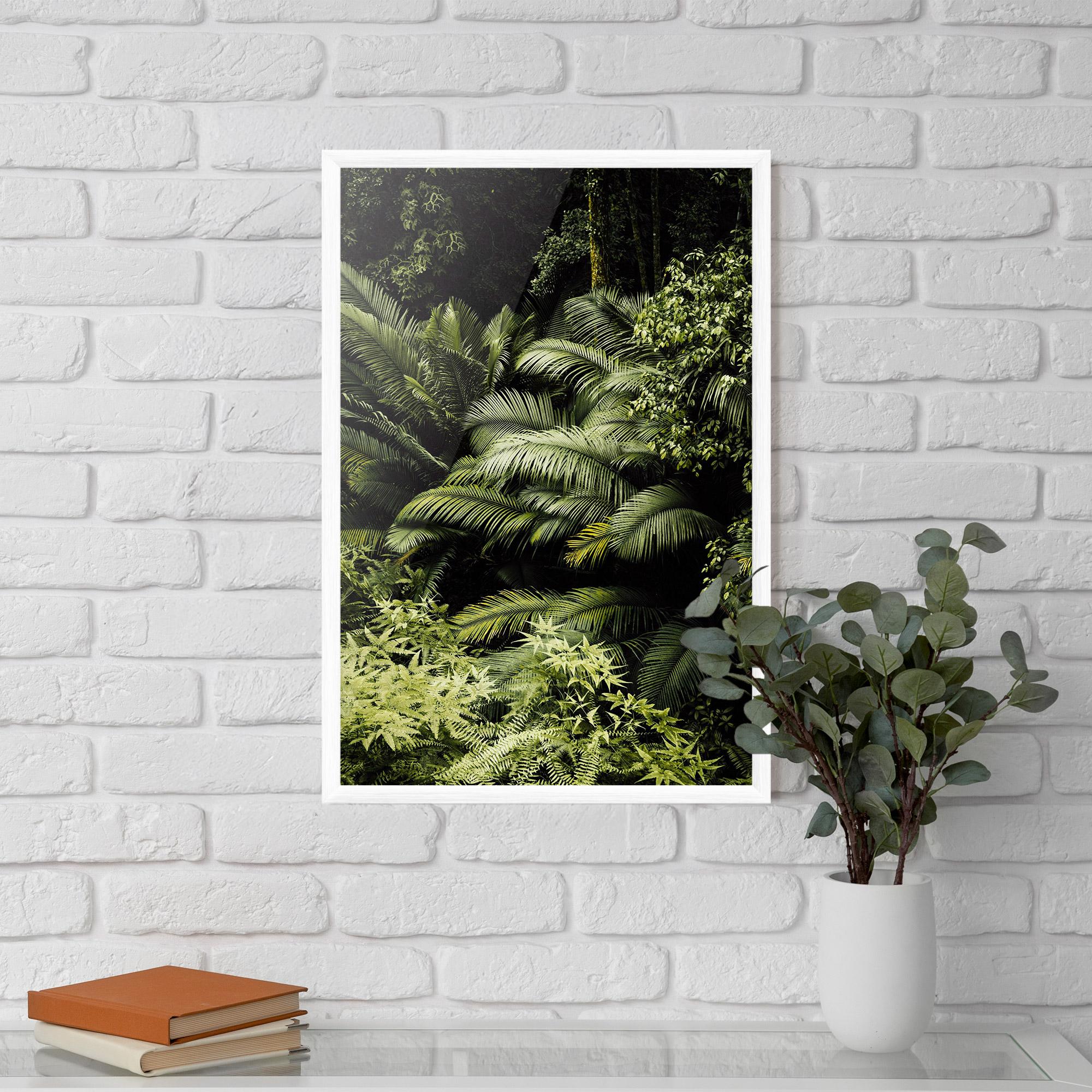 Poster Înrămat Into The Jungle mockup 5