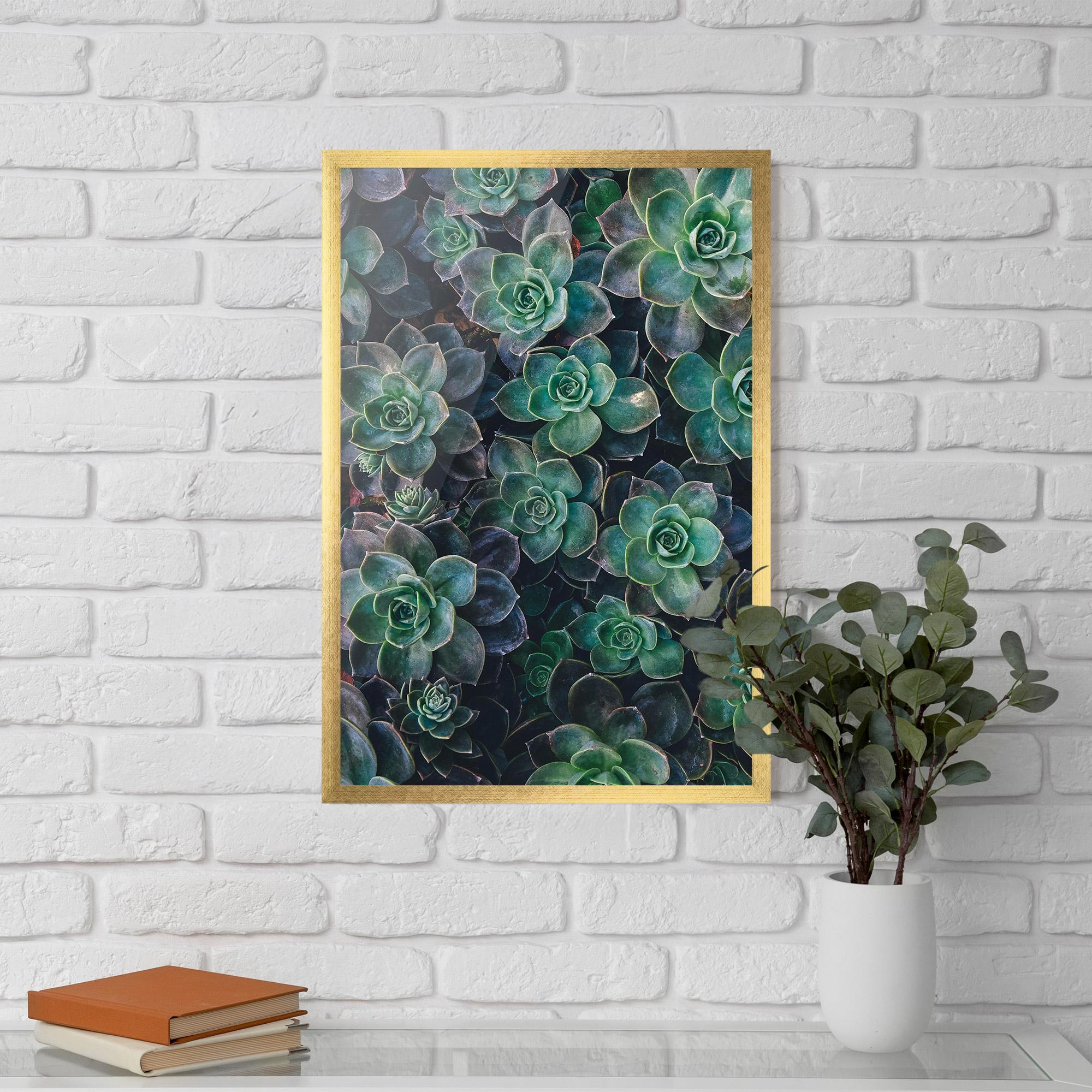Poster Înrămat Green Lilac Tree mockup 5