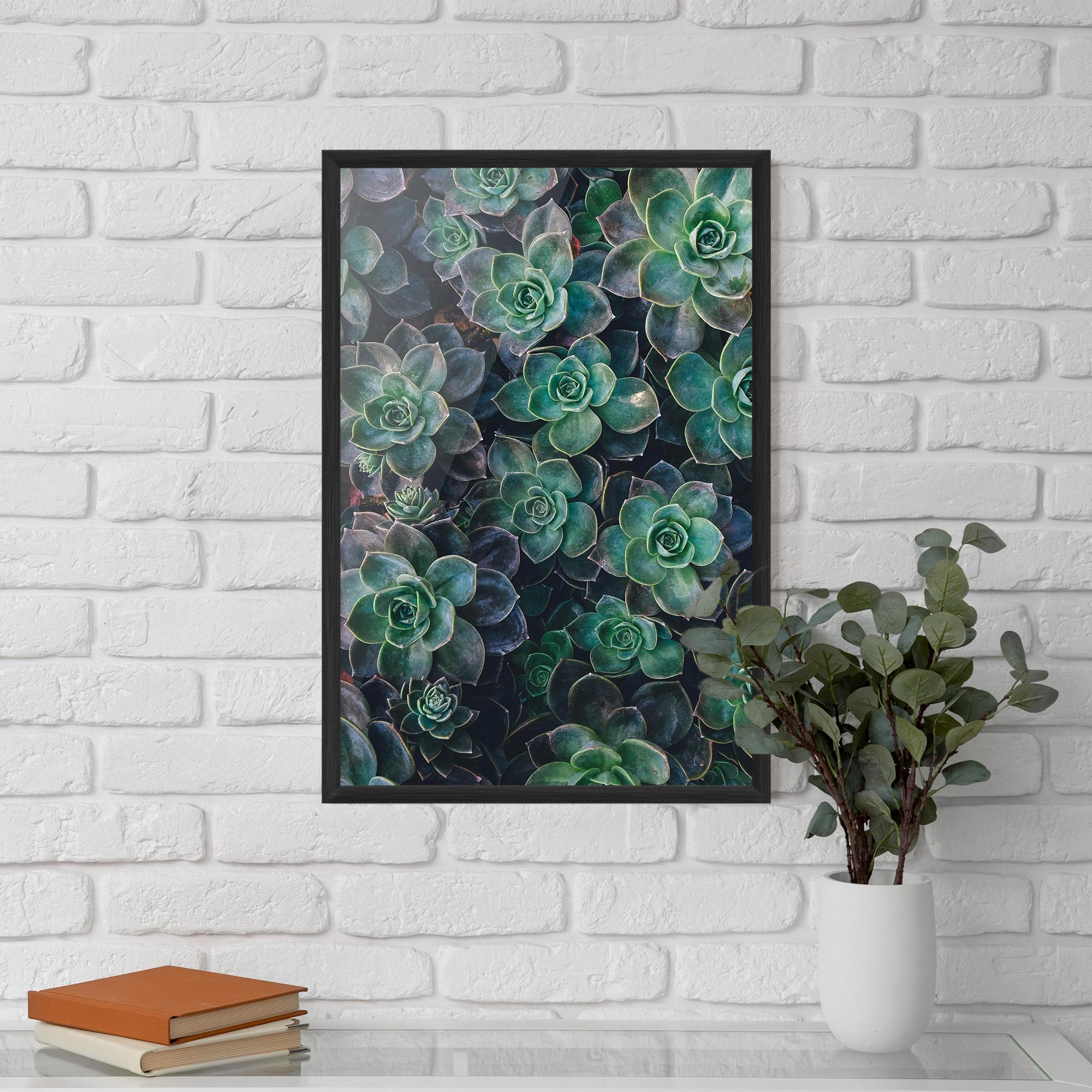 Poster Înrămat Green Lilac Tree mockup 5