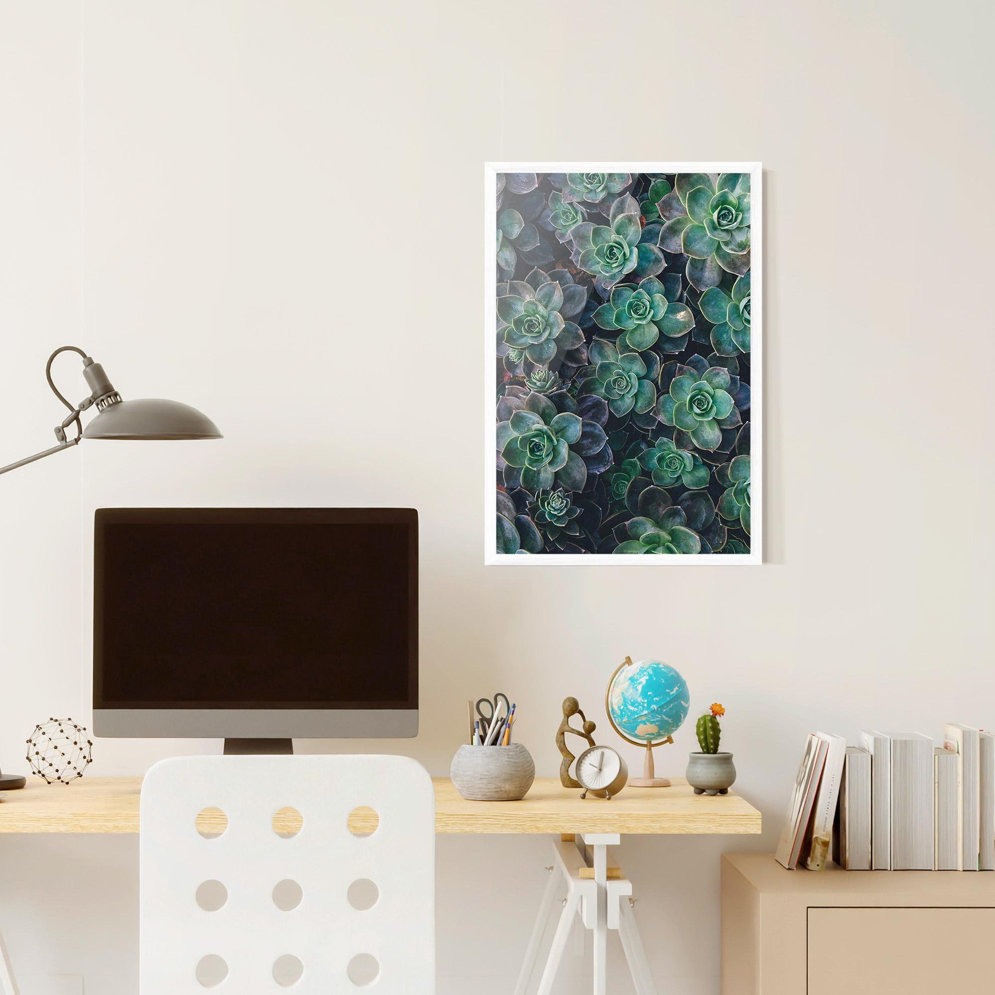 Poster Înrămat Green Lilac Tree mockup 6