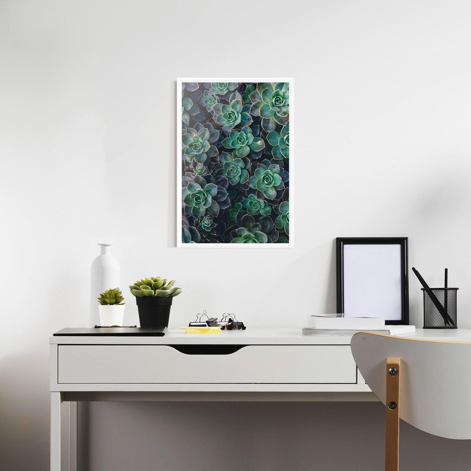 Poster Înrămat Green Lilac Tree mockup 7
