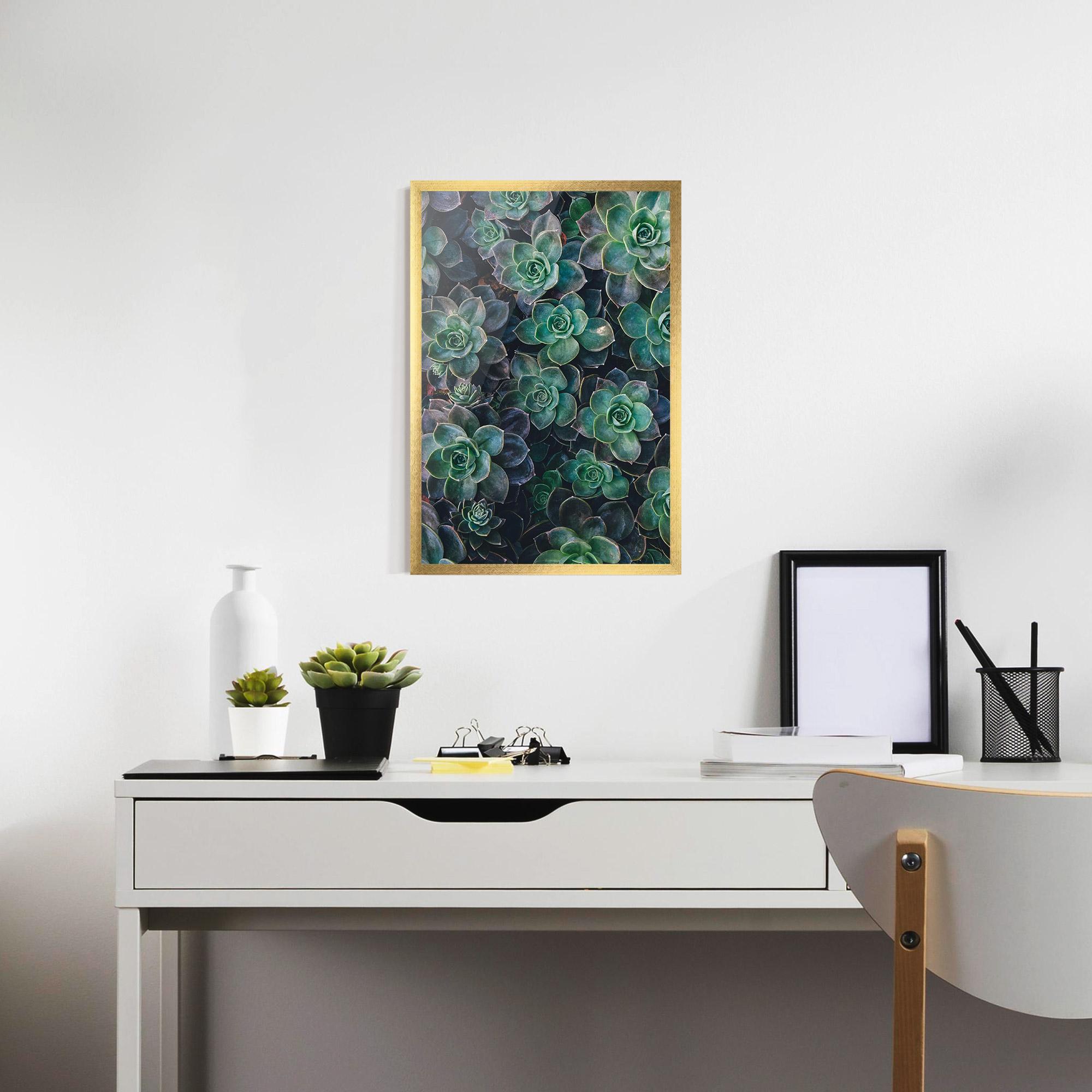 Poster Înrămat Green Lilac Tree mockup 7