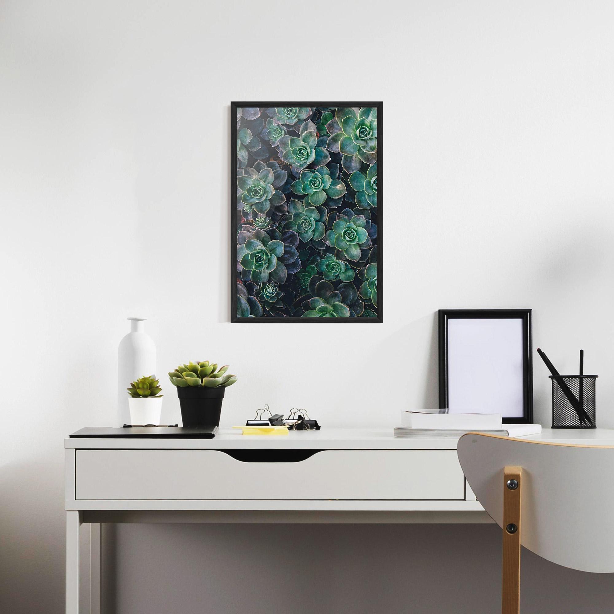 Poster Înrămat Green Lilac Tree mockup 7