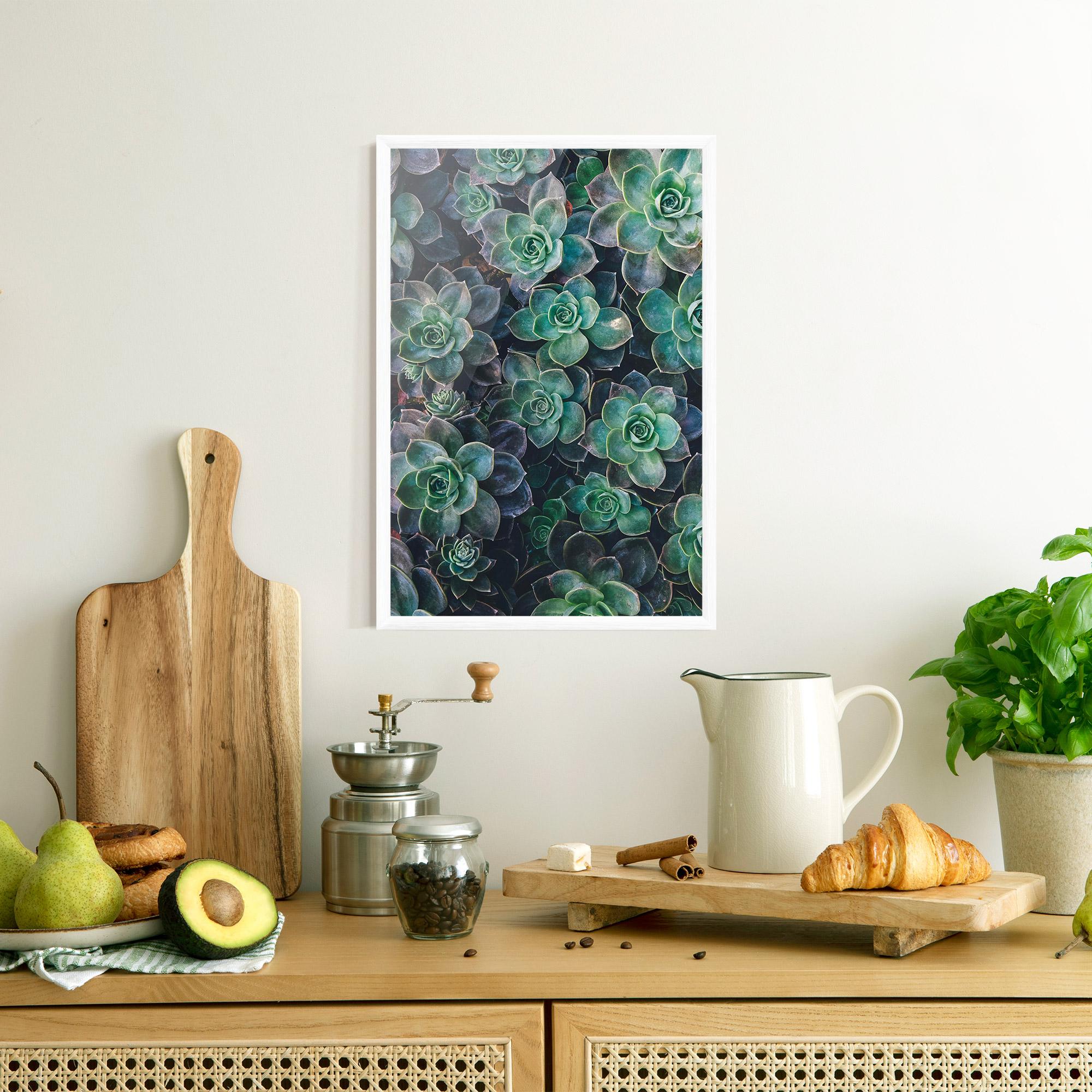 Poster Înrămat Green Lilac Tree mockup 8