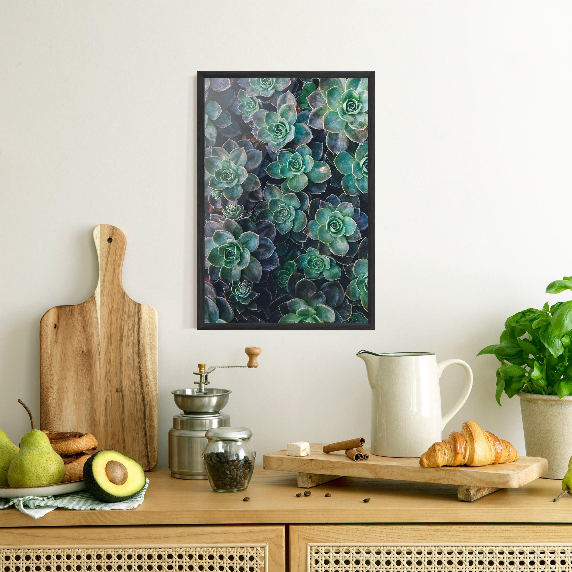 Poster Înrămat Green Lilac Tree mockup 8