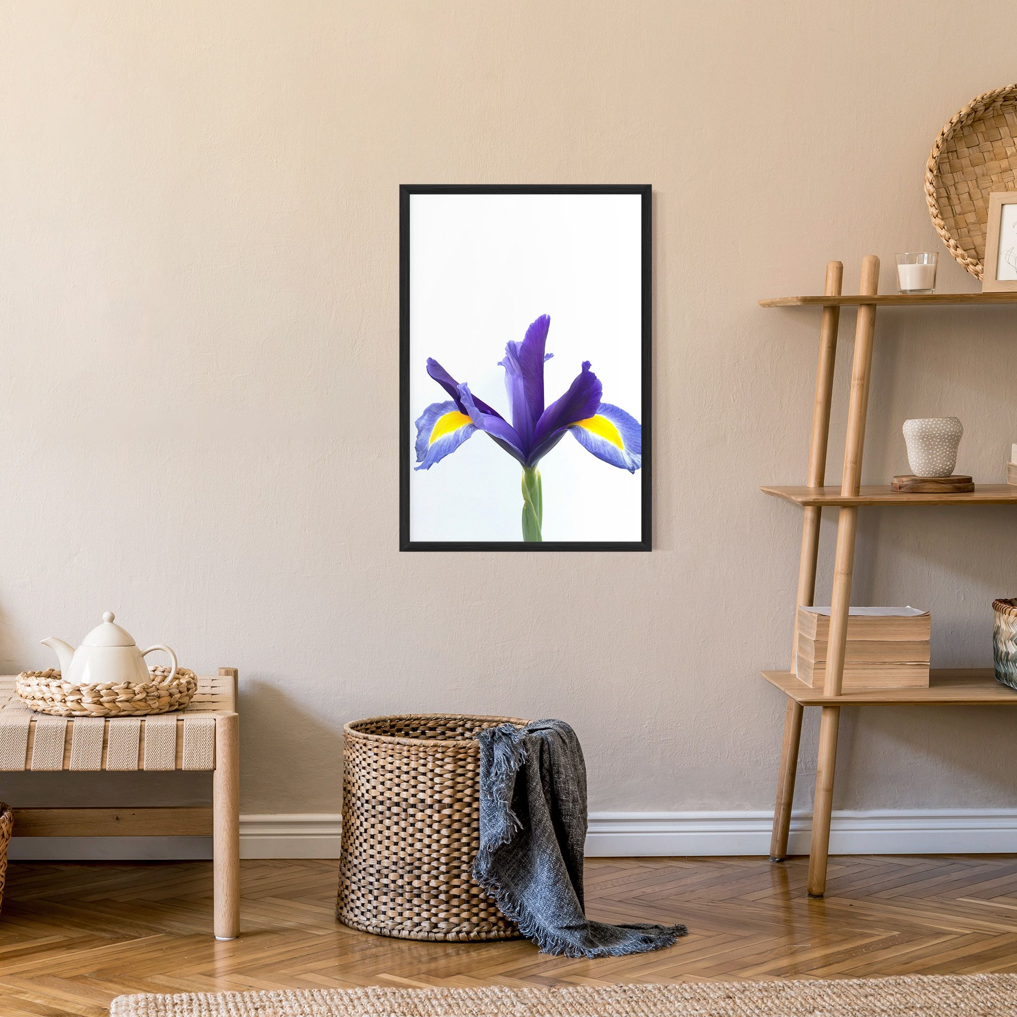 Yellow Color Iris mockup 9