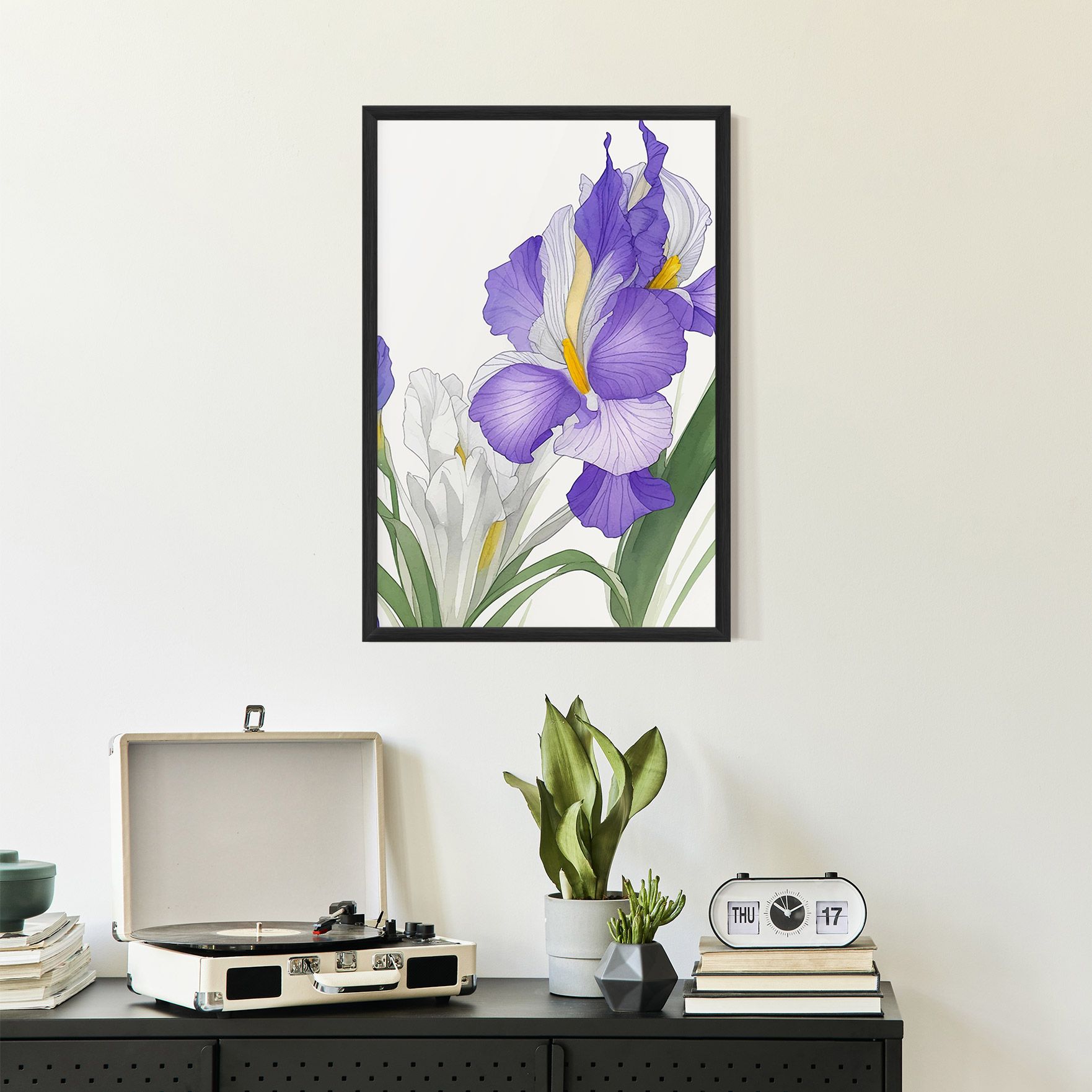 Irirs Hand Drawn mockup 2