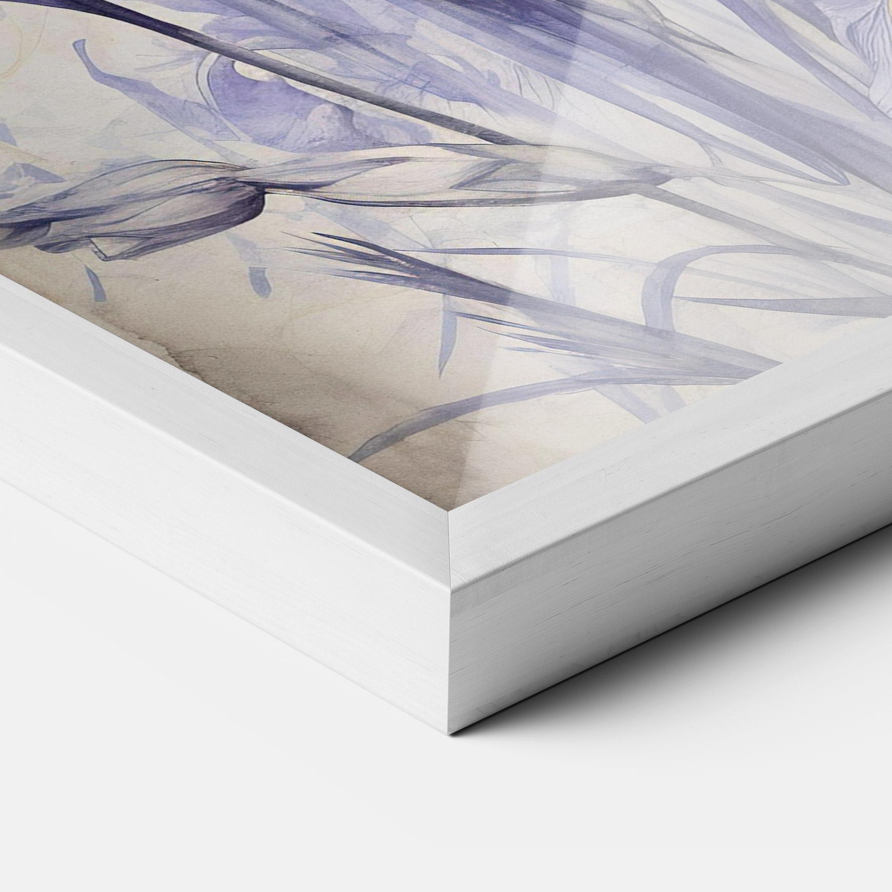 Poster Înrămat Irises Painting mockup 3