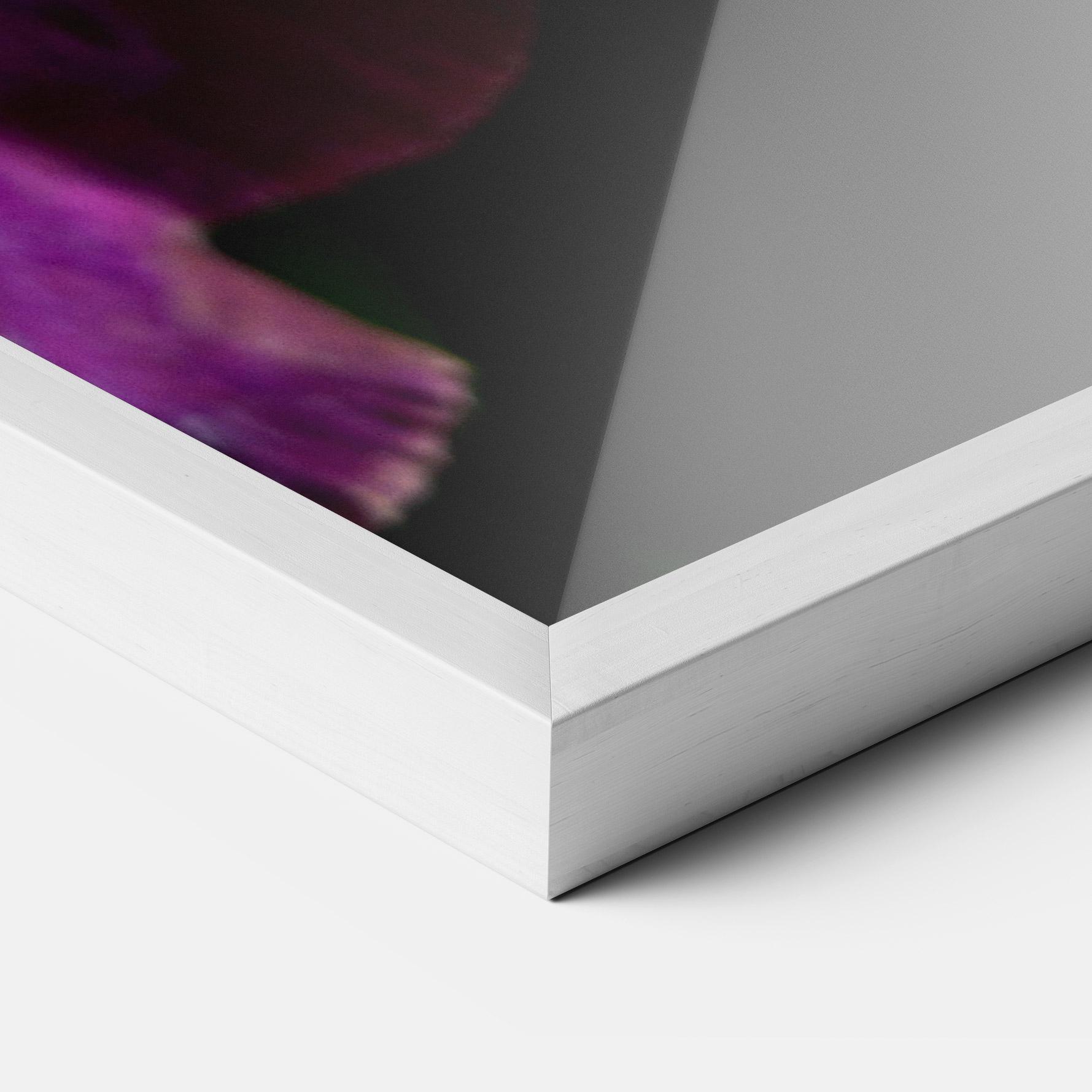 Poster Înrămat Pastel Yellow Iris mockup 3