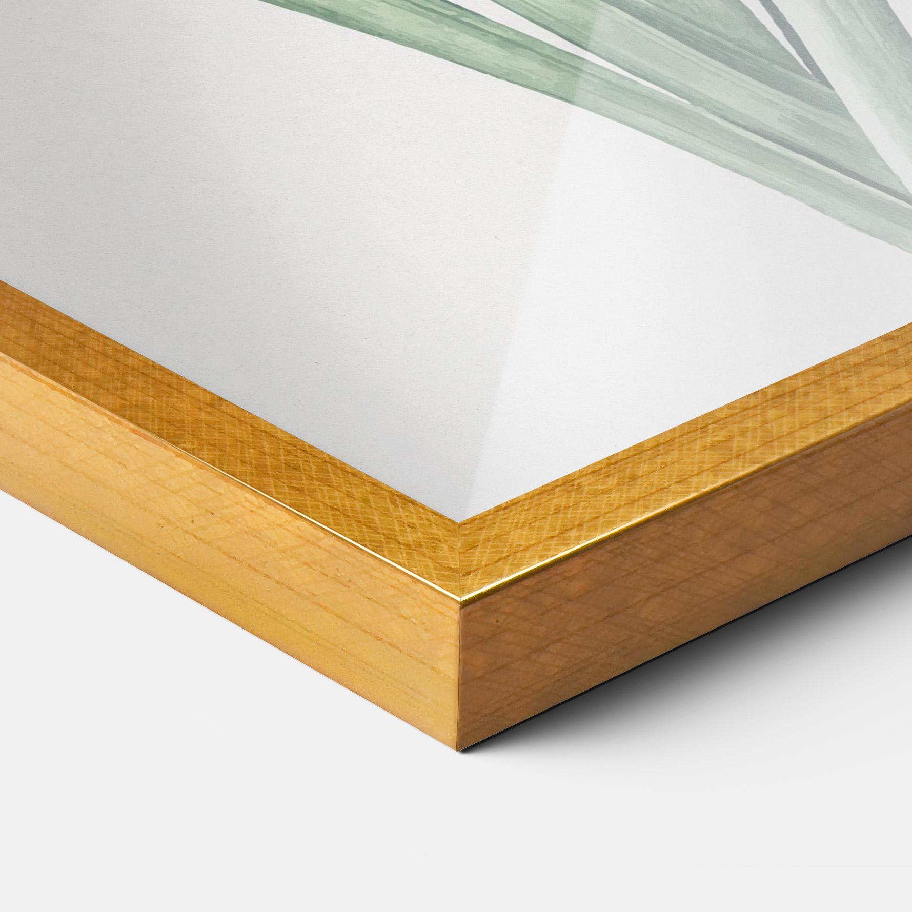 Poster Înrămat Dark Blue Iris mockup 3