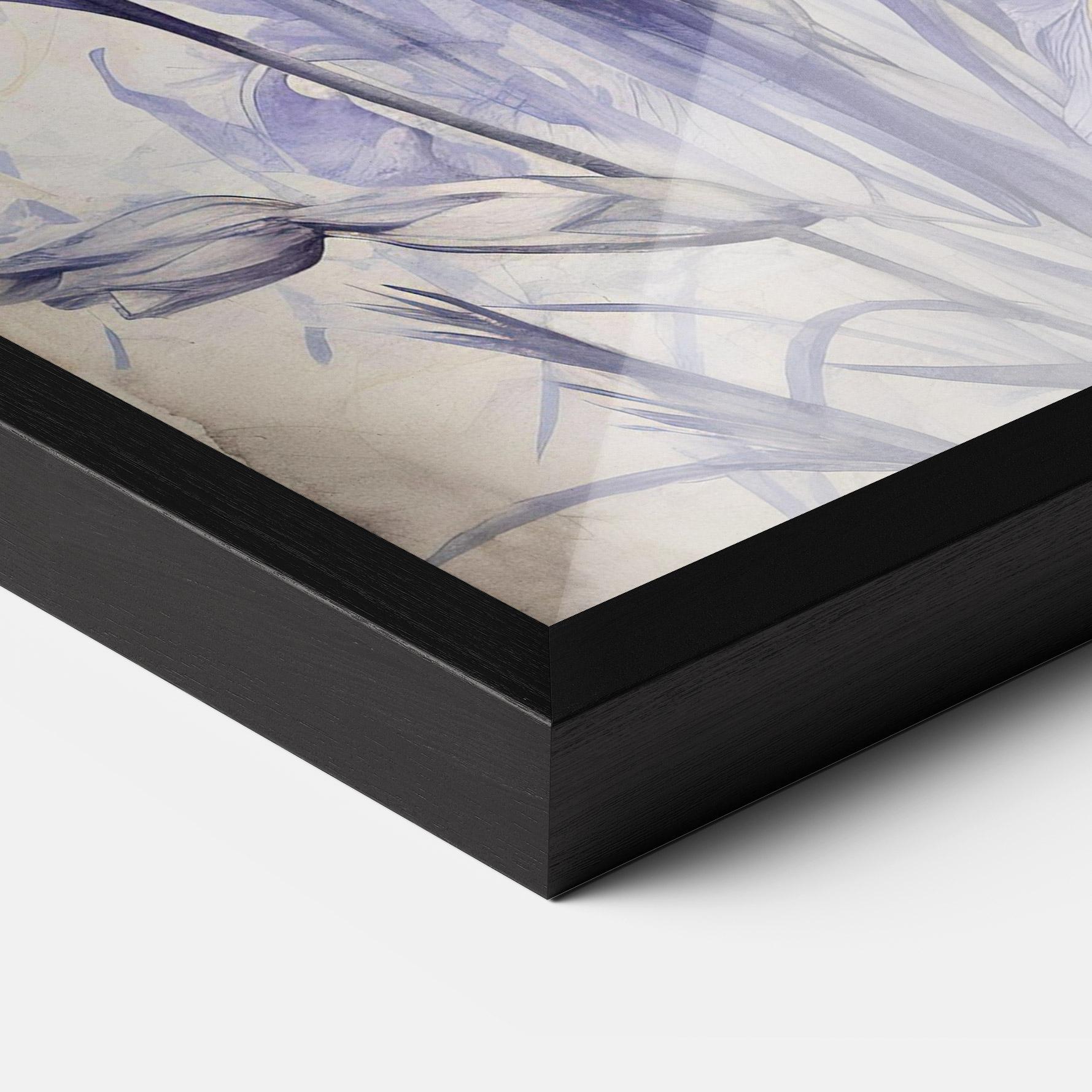 Poster Înrămat Irises Painting mockup 3