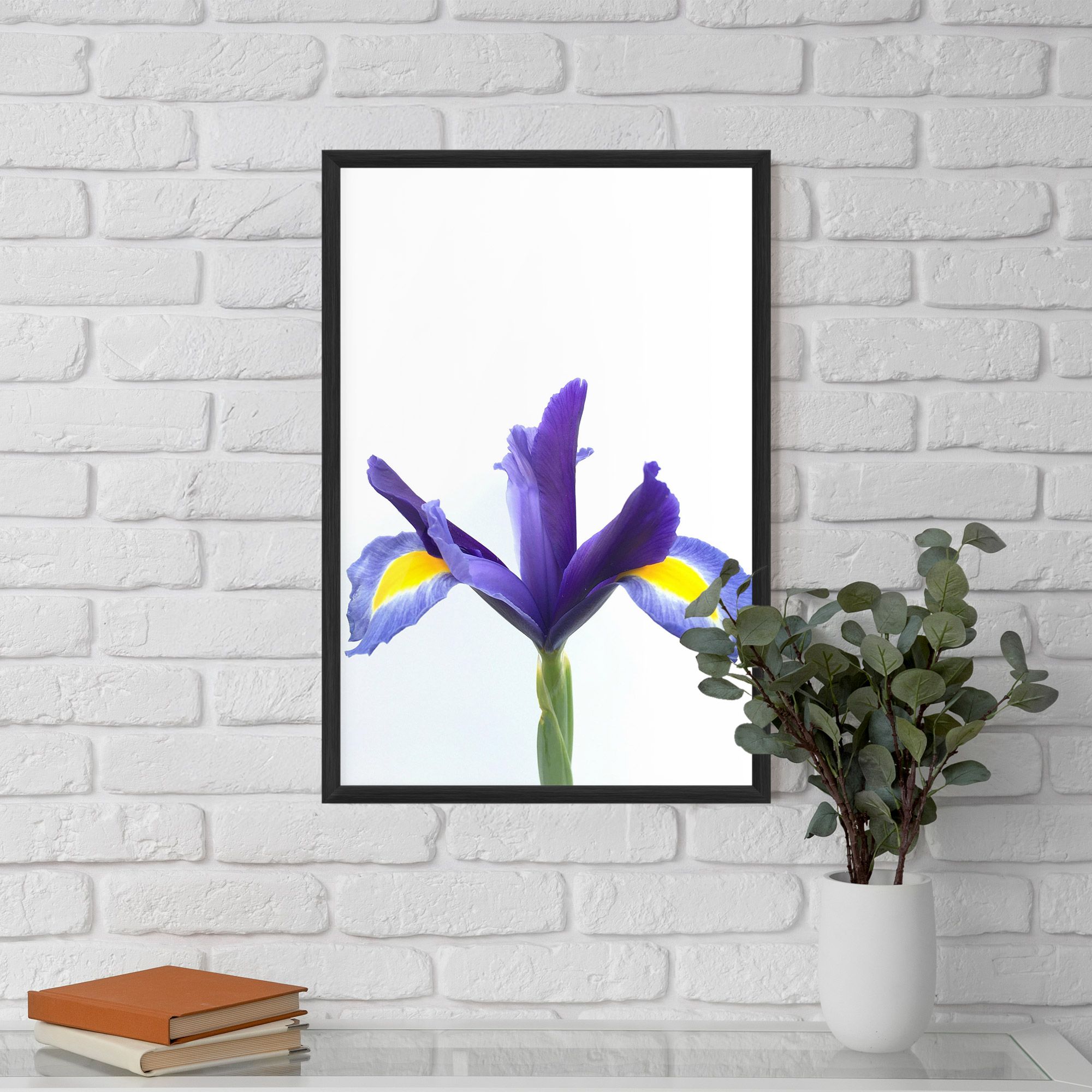 Yellow Color Iris mockup 5
