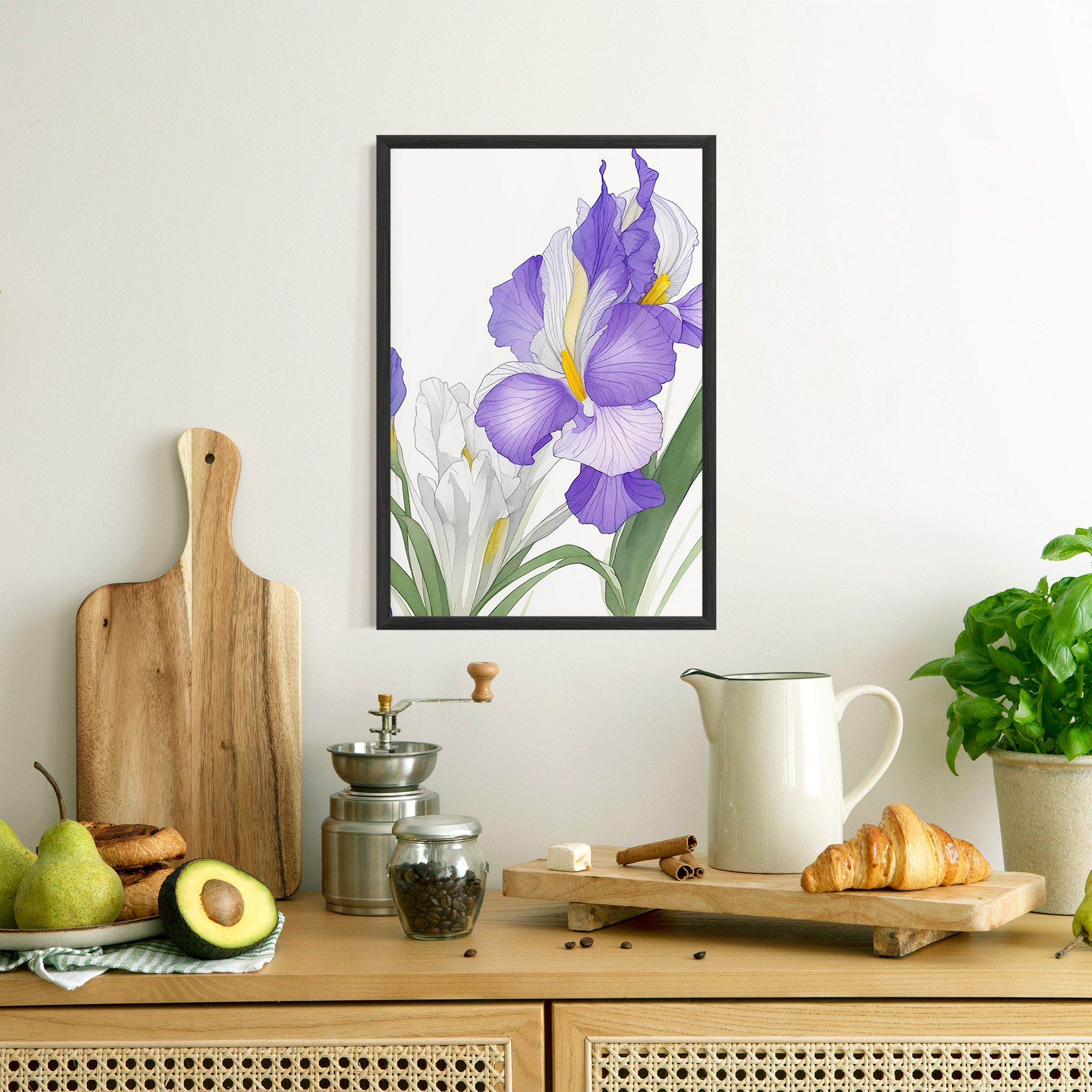 Irirs Hand Drawn mockup 8