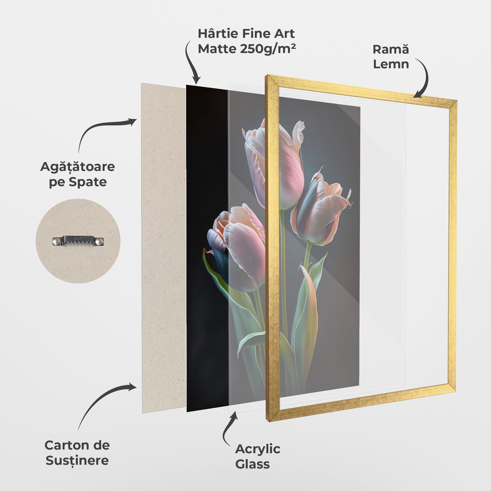 Light Purple Tulips mockup 1