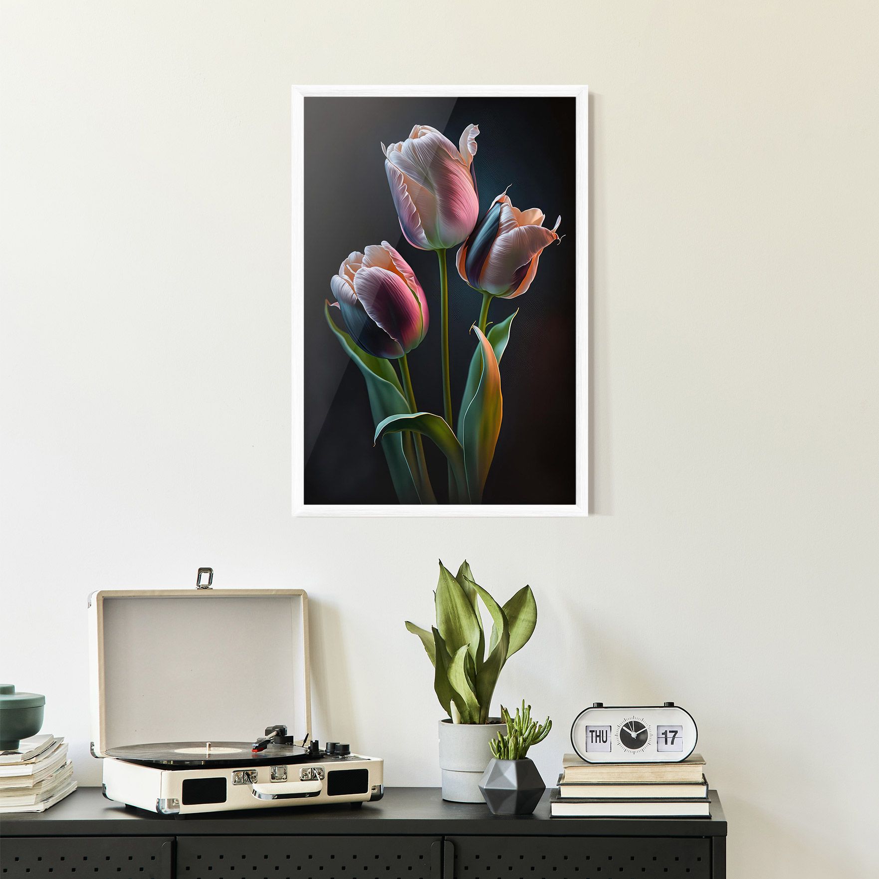 Light Purple Tulips mockup 2