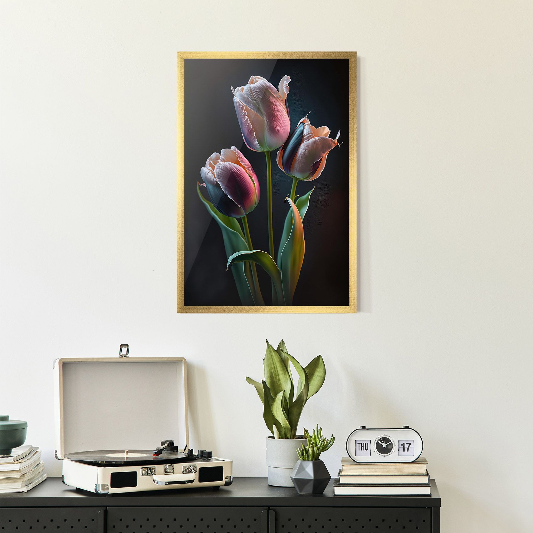 Light Purple Tulips mockup 2