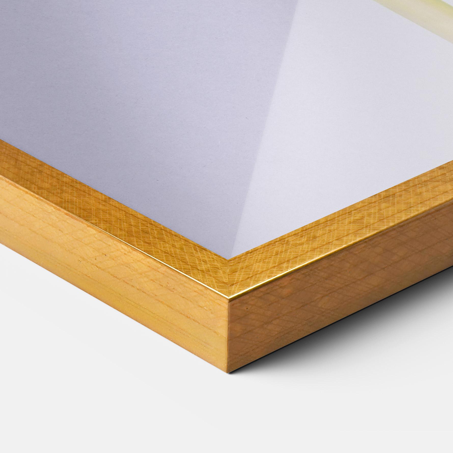 Poster Înrămat One Yellow Tulip mockup 3