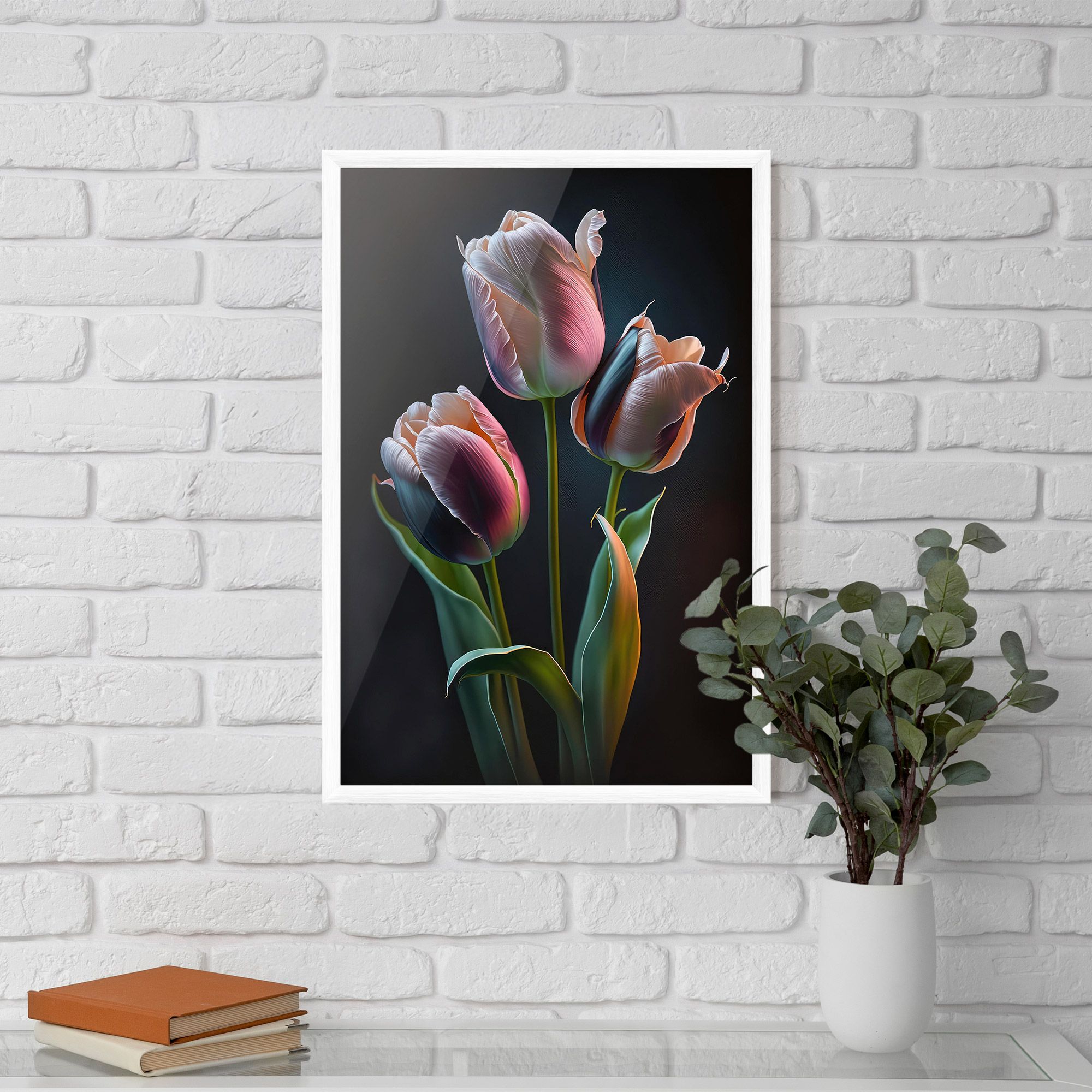 Light Purple Tulips mockup 5