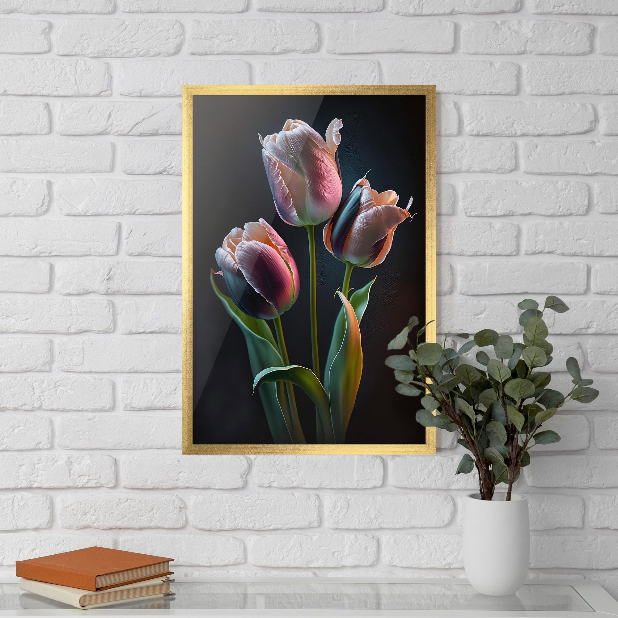 Light Purple Tulips mockup 5
