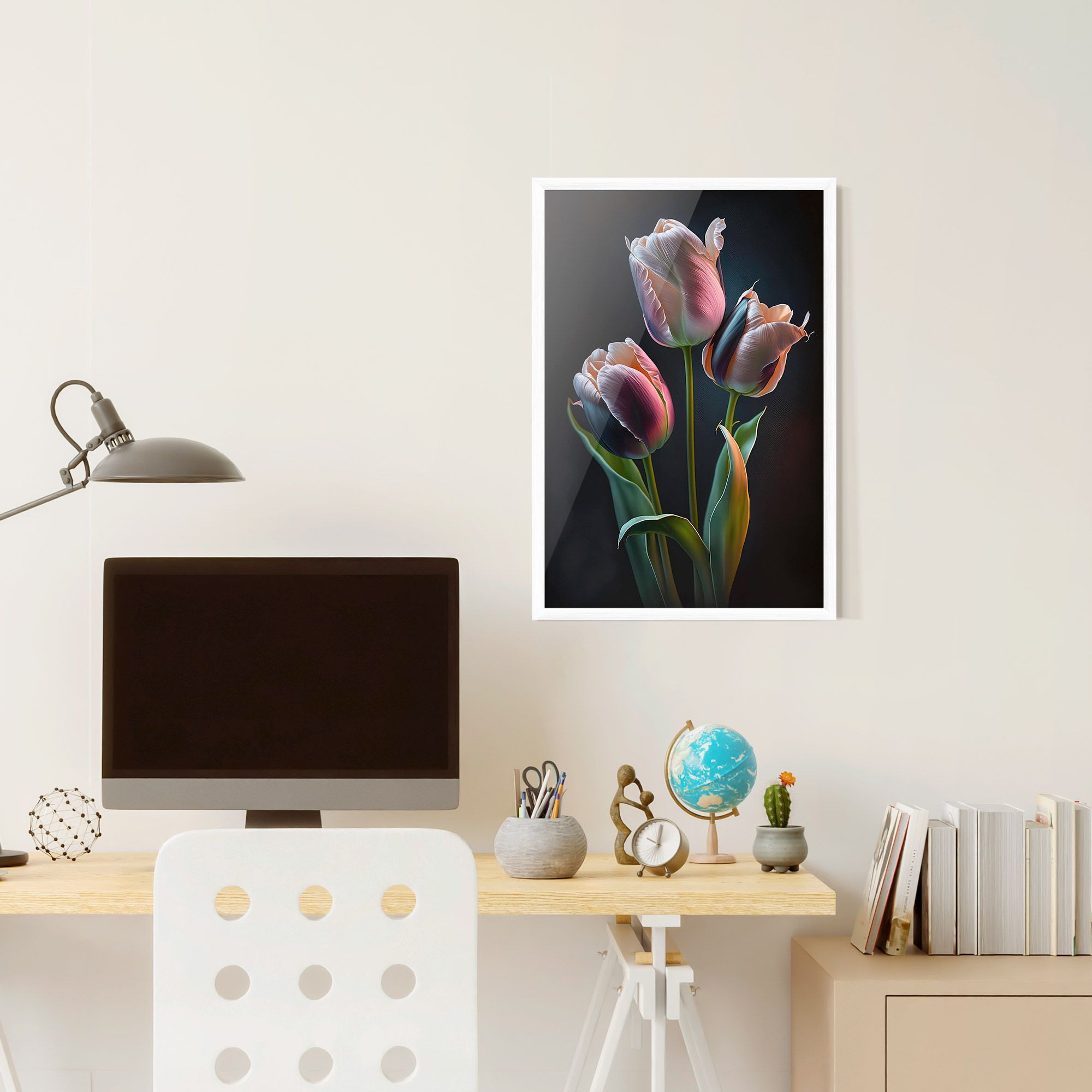 Light Purple Tulips mockup 6