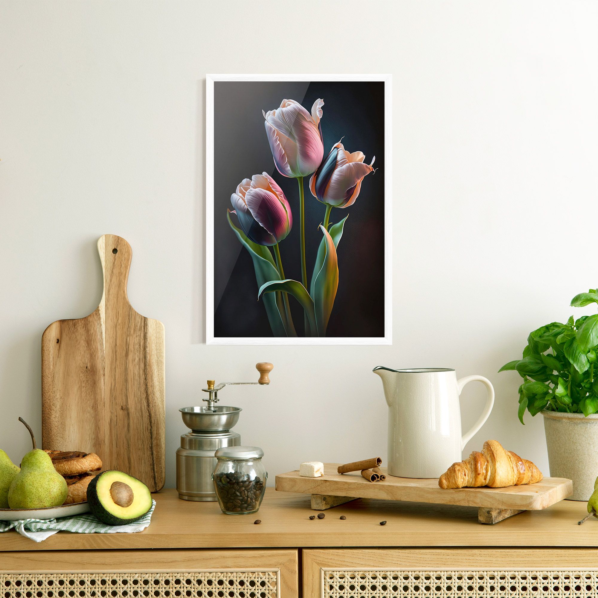 Light Purple Tulips mockup 8