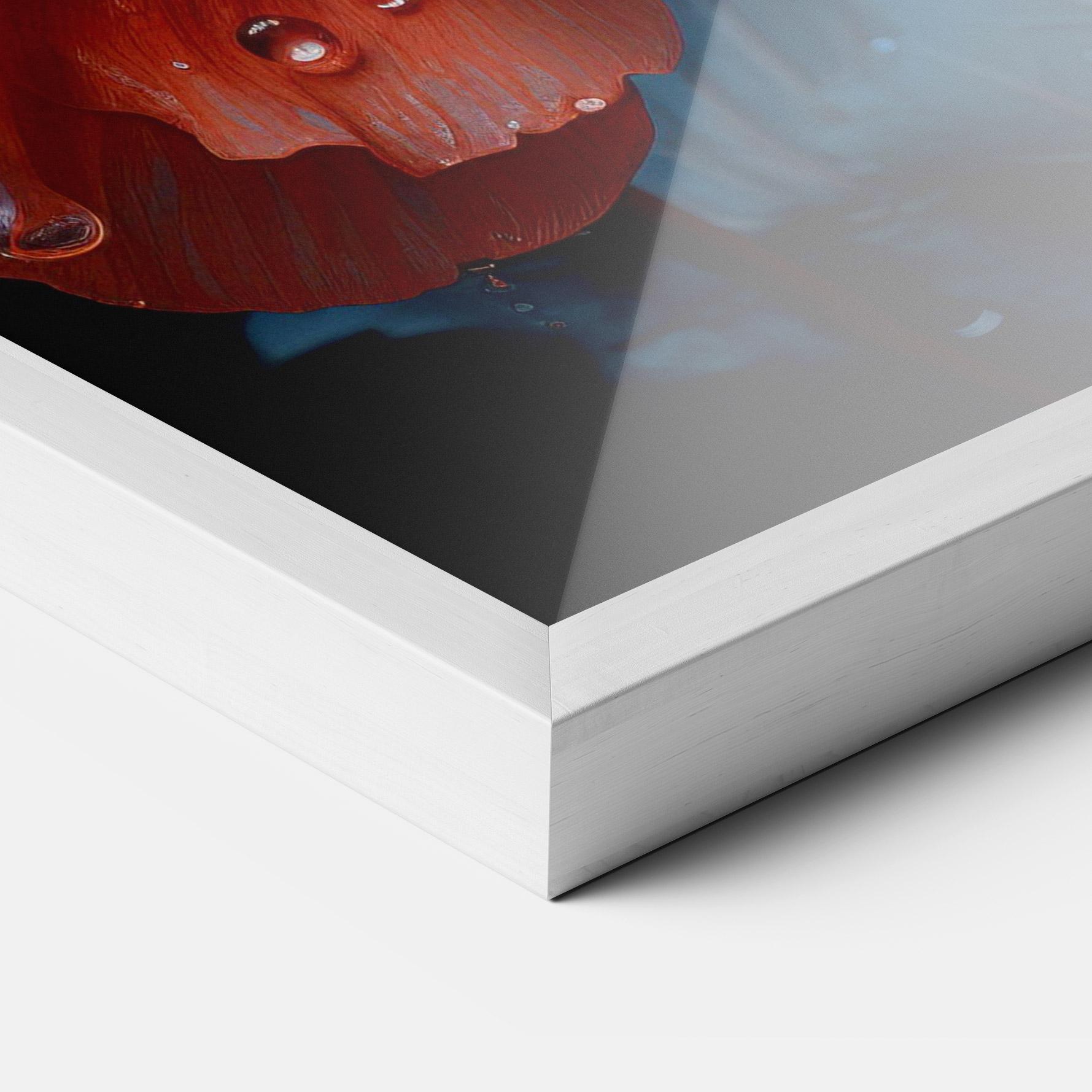 Poster Înrămat Orange Poppy mockup 3