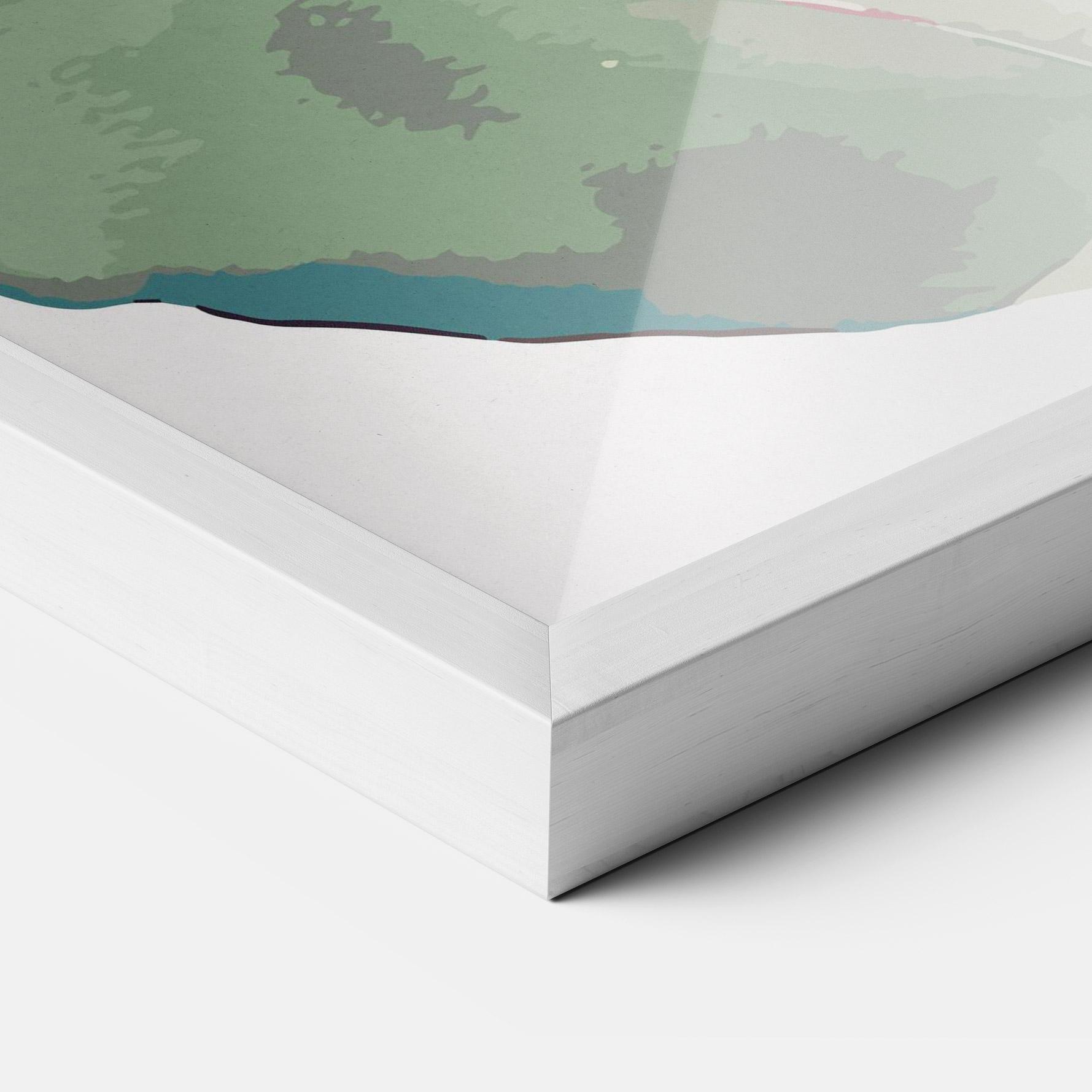 Poster Înrămat Pastel Poppy mockup 3