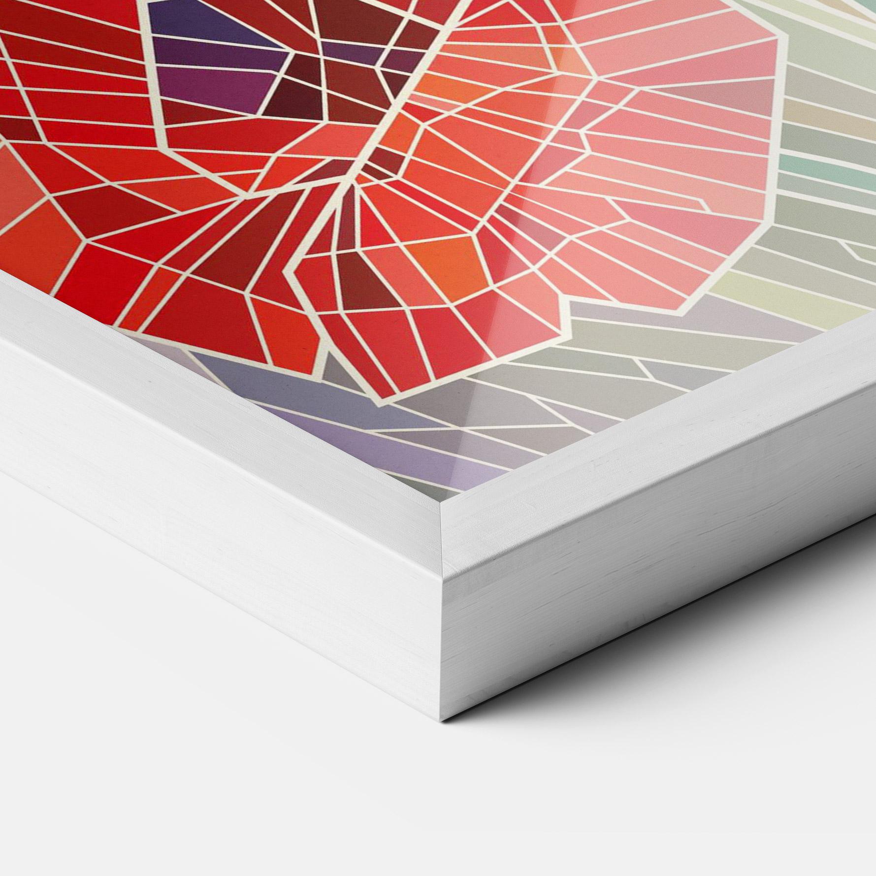 Poster Înrămat Poppy Glass mockup 3